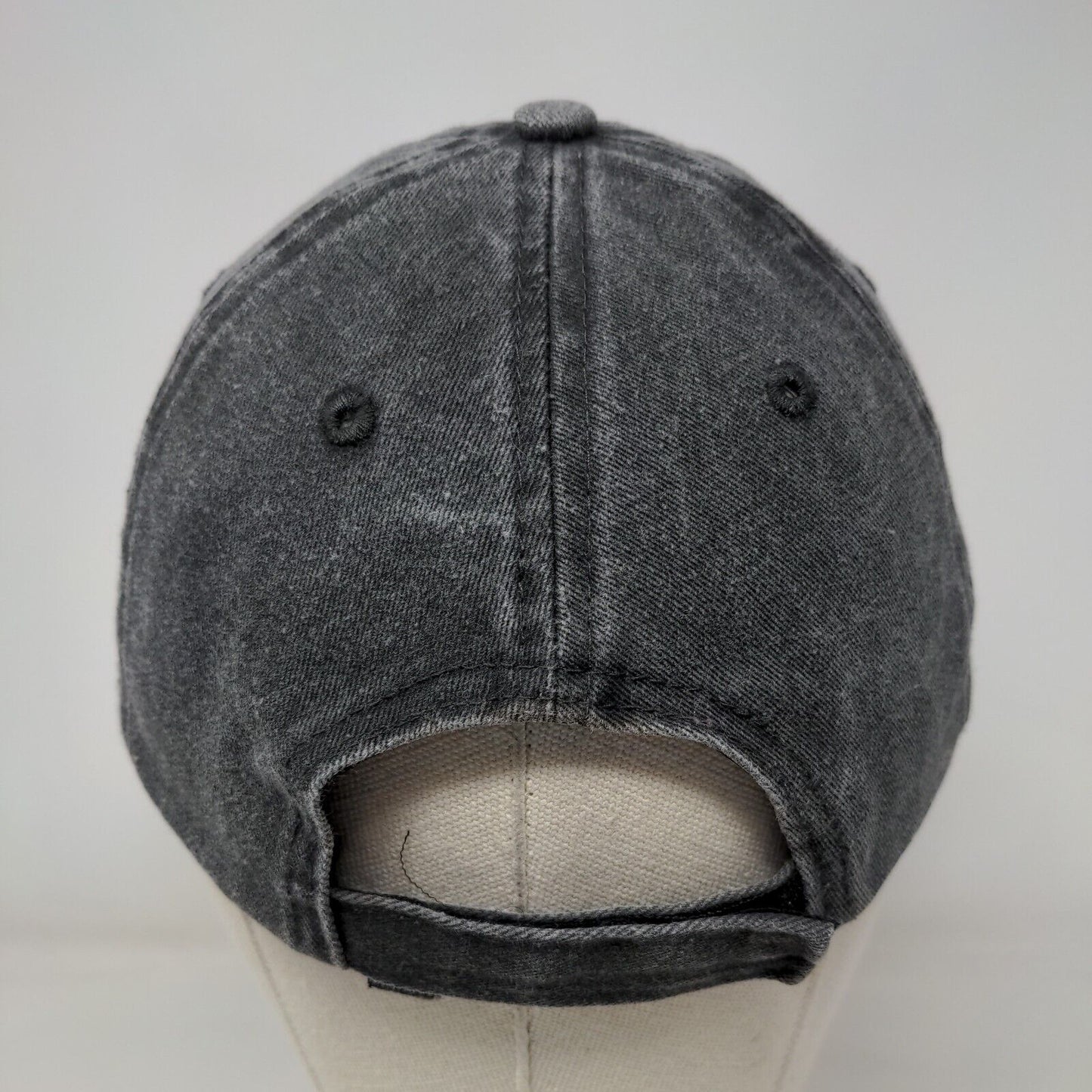 Bahamas Est 1973 Nassau Strapback Hat Gray One Size Adjustable Embroidered