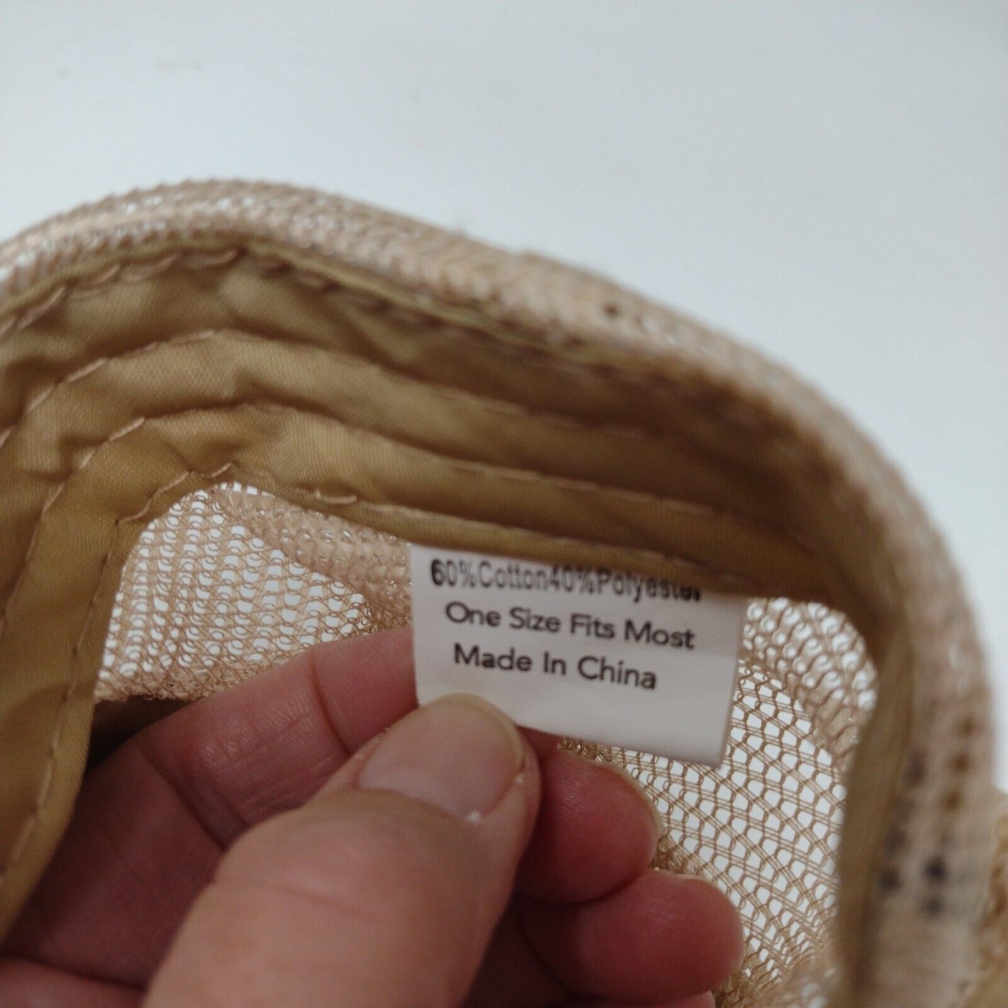 Unbranded Patch Strapback Mesh Back Trucker Hat Multi OSFM Colorblock