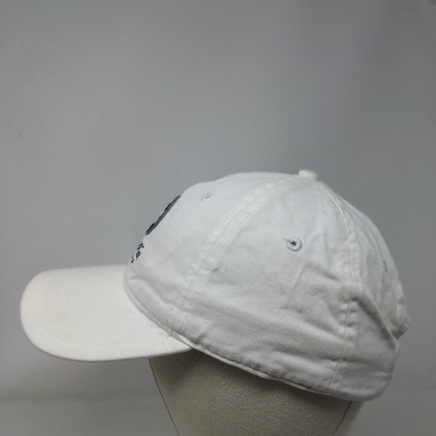 Bali Hai Las Vegas Slideback Hat White One Size Embroidered Adjustable