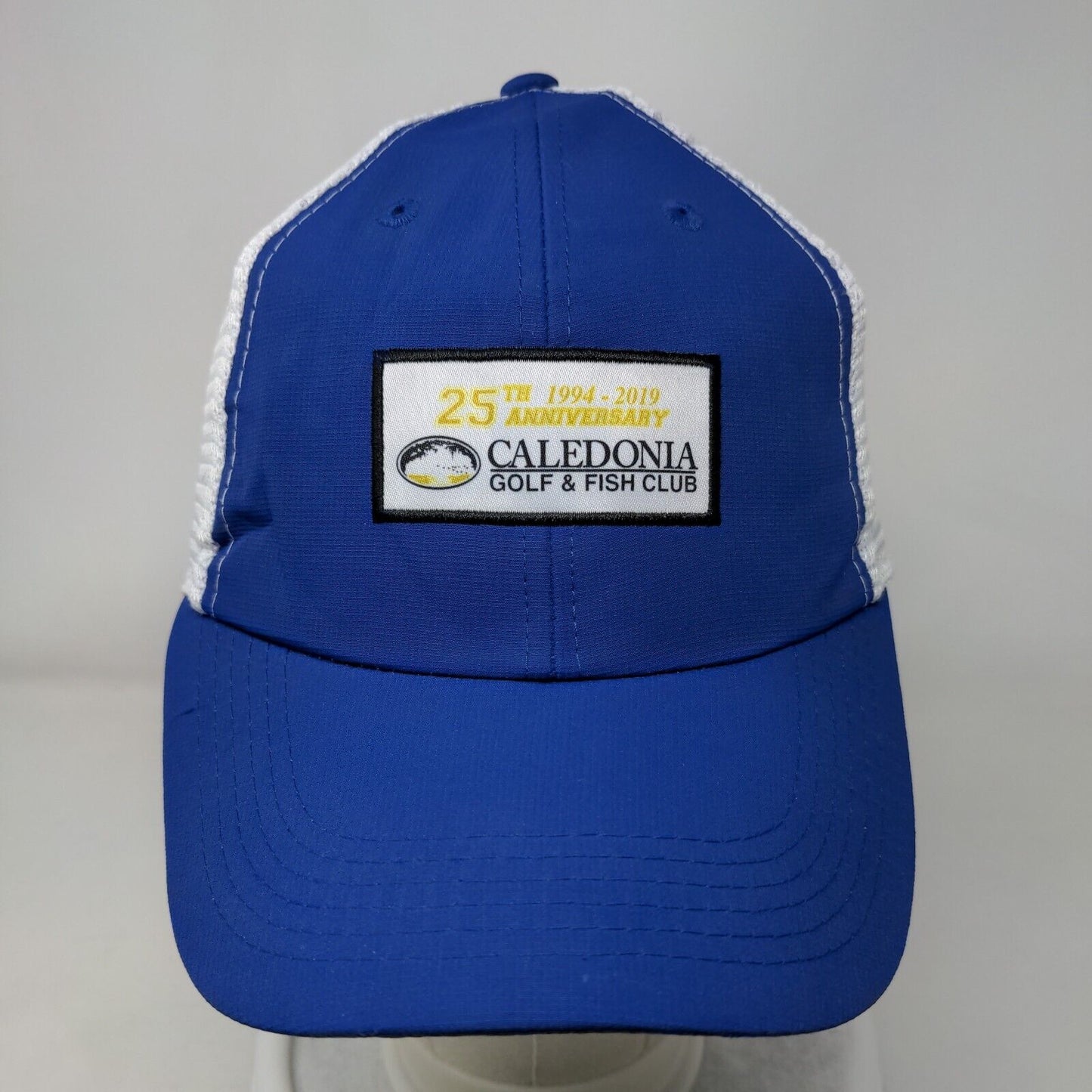 Caledonia Golf & Fish Club Mesh Back Trucker Hat Blue OSFA Imperial