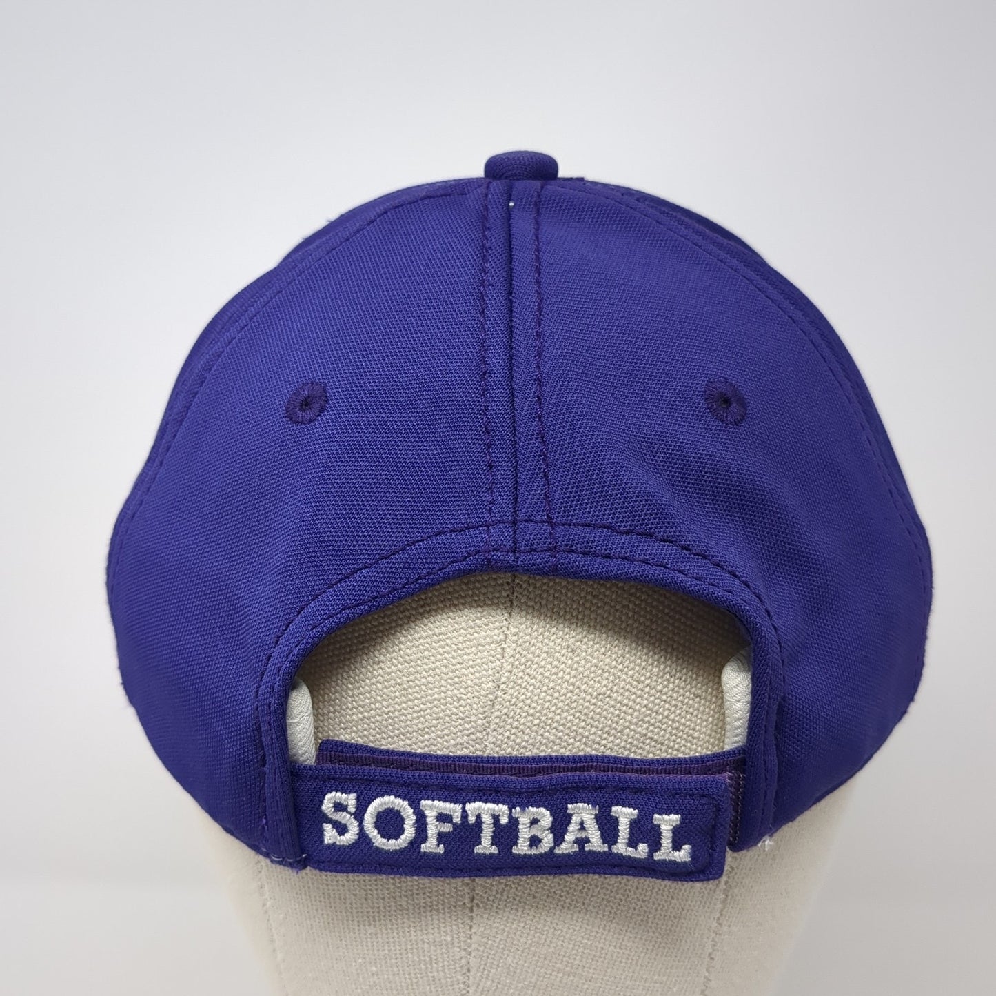 Softball Strapback Hat Purple XL Adjustable Embroidered The Game Pro