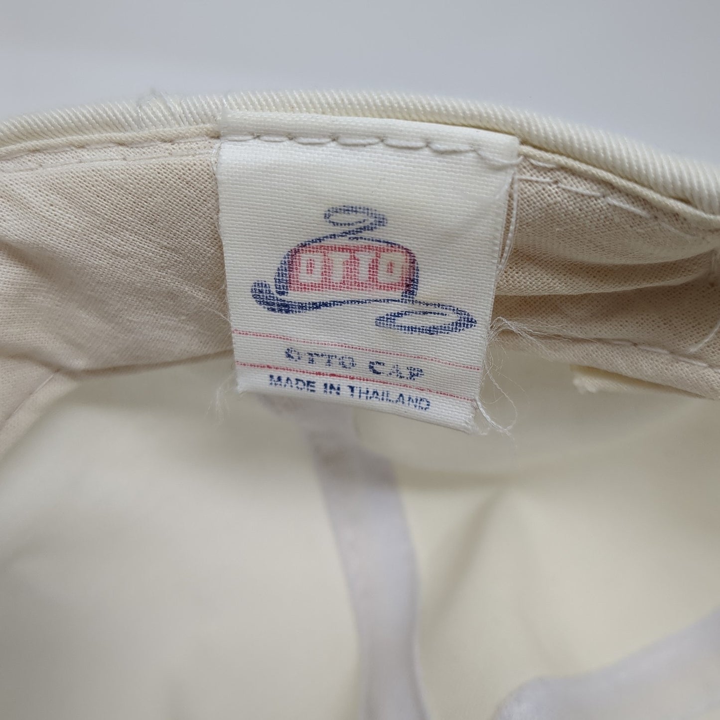 The Rec Center Strapback Rope Hat White One Size Solid Adjustable Otto