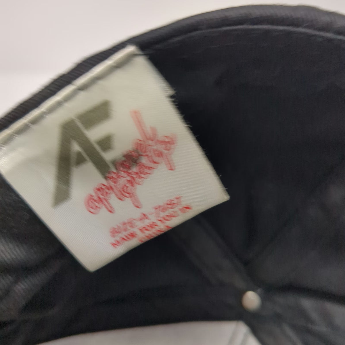 Apparel Group Eric Clapton World Tour 1992 Trucker Black Vintage Snapback Hat