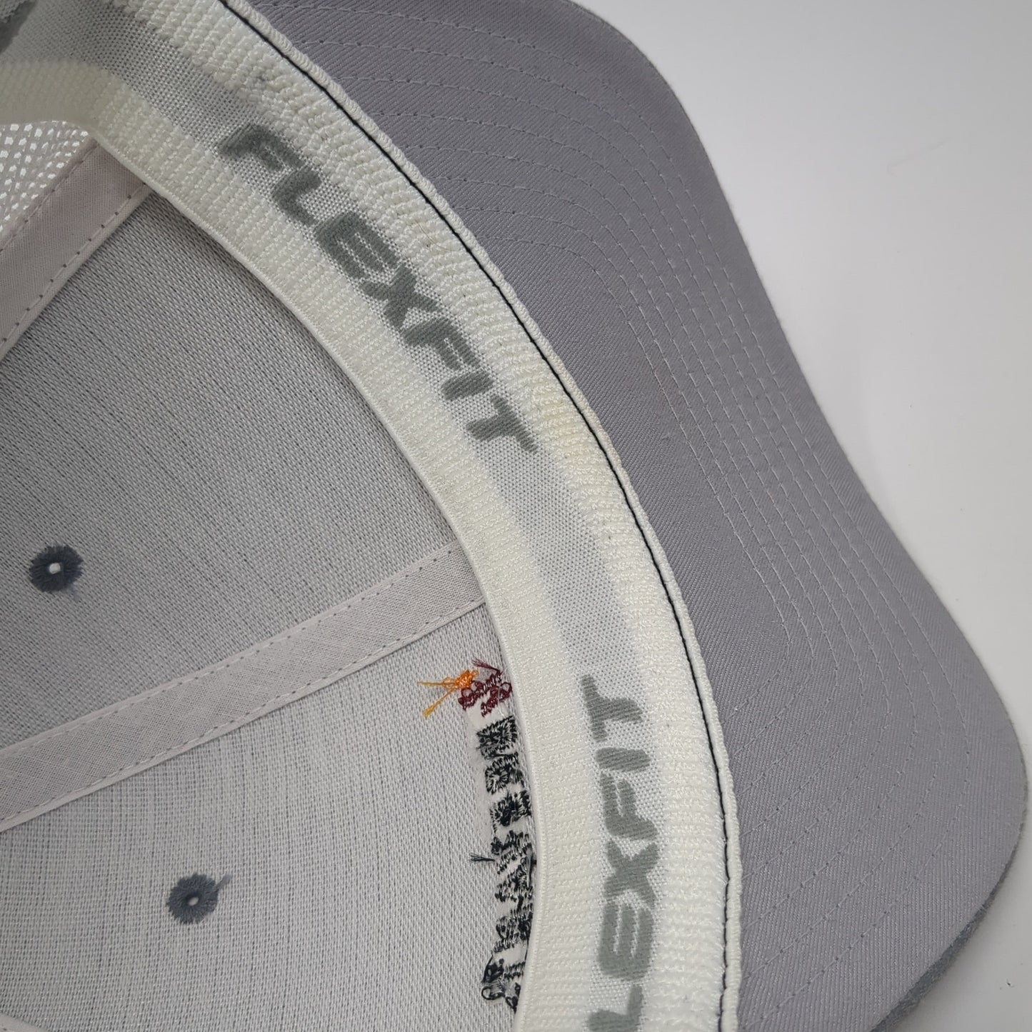 Brevant Seeds Fitted Trucker Hat Gray One Size Mesh Back Port Authority