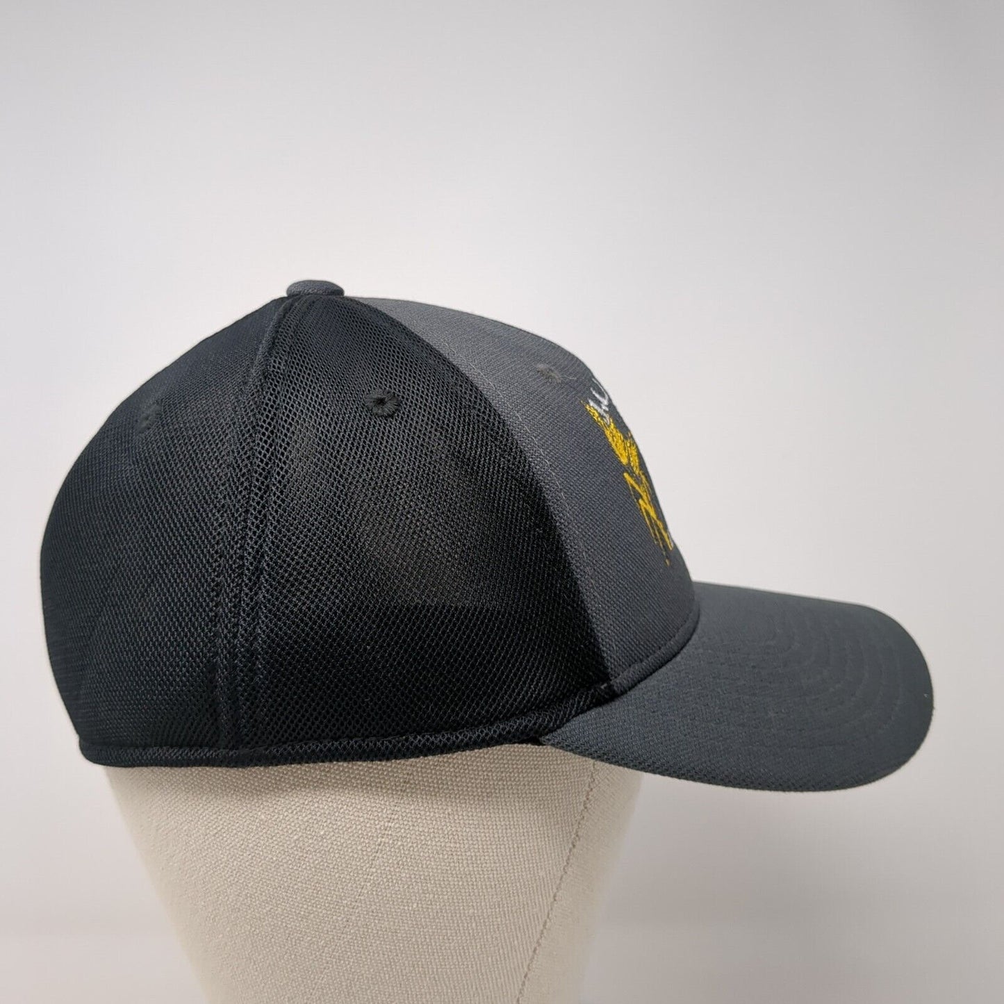 J&J Farms Estelline SD Fitted Trucker Hat Gray S/M Fitmax70 Port Authority