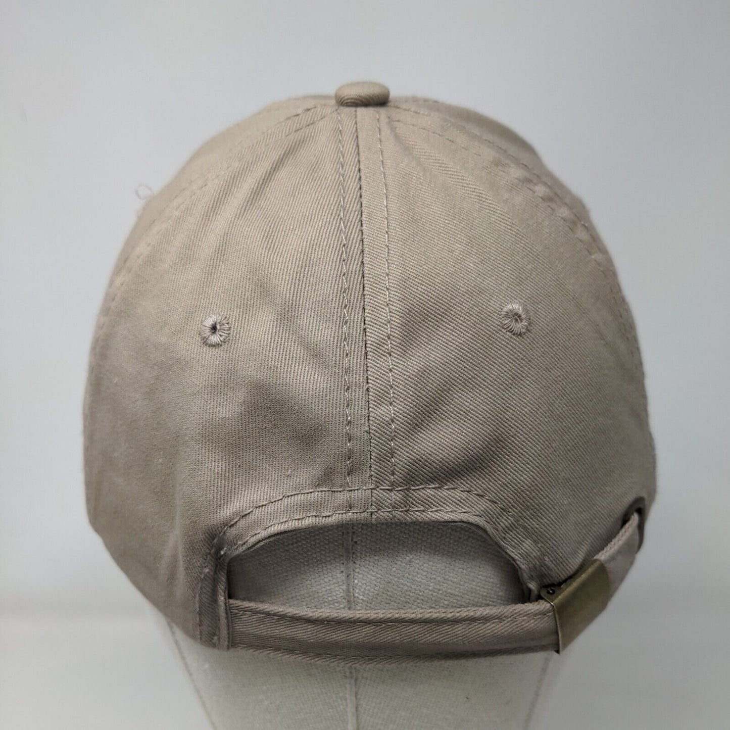 Tractor Supply Co. Since 1938 Slideback Hat Tan OS Adjustable 6 Panel Cotton