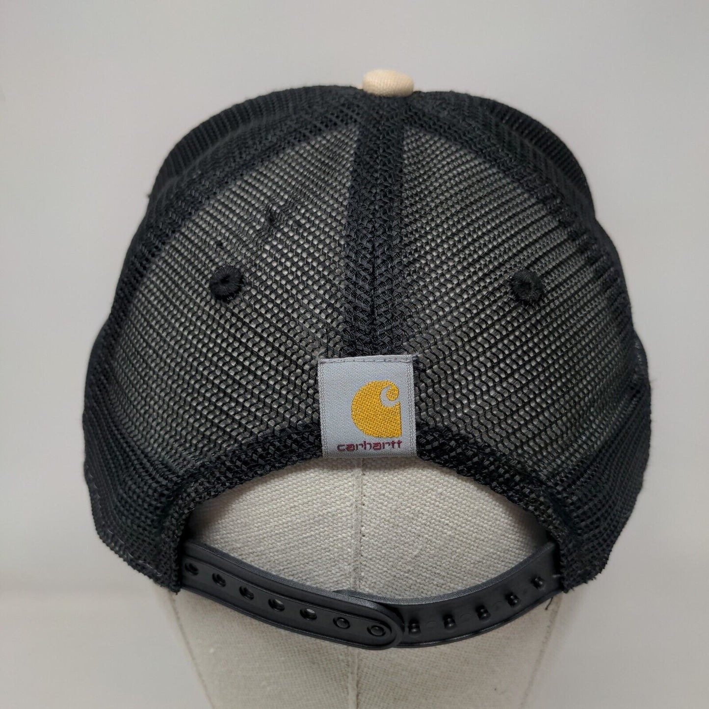 Carhartt Snapback Trucker Hat Multicolor One Size Embroidered Mesh Back