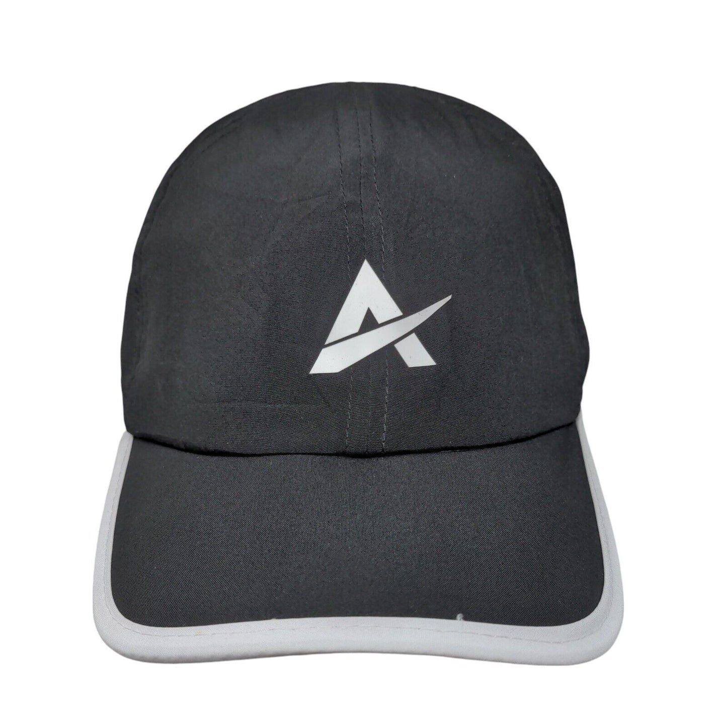 Arctic Cool Strapback Hat Black One Size Adjustable Embroidered Logo