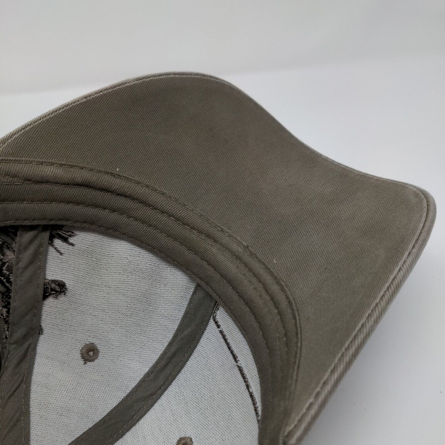 Case Agriculture Strapback Hat Tan OSFA Adjustable Embroidered Deer Wildlife