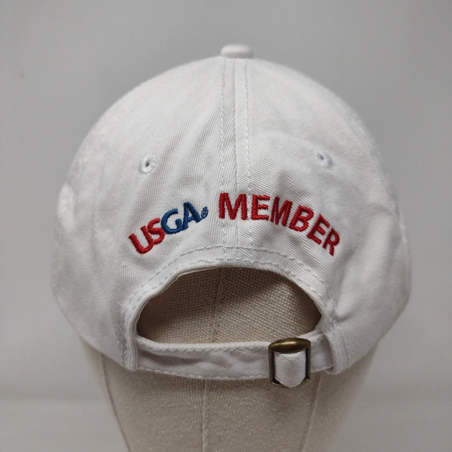 2017 US Open Erin Hills Slideback Hat White One Size Solid USGA Member