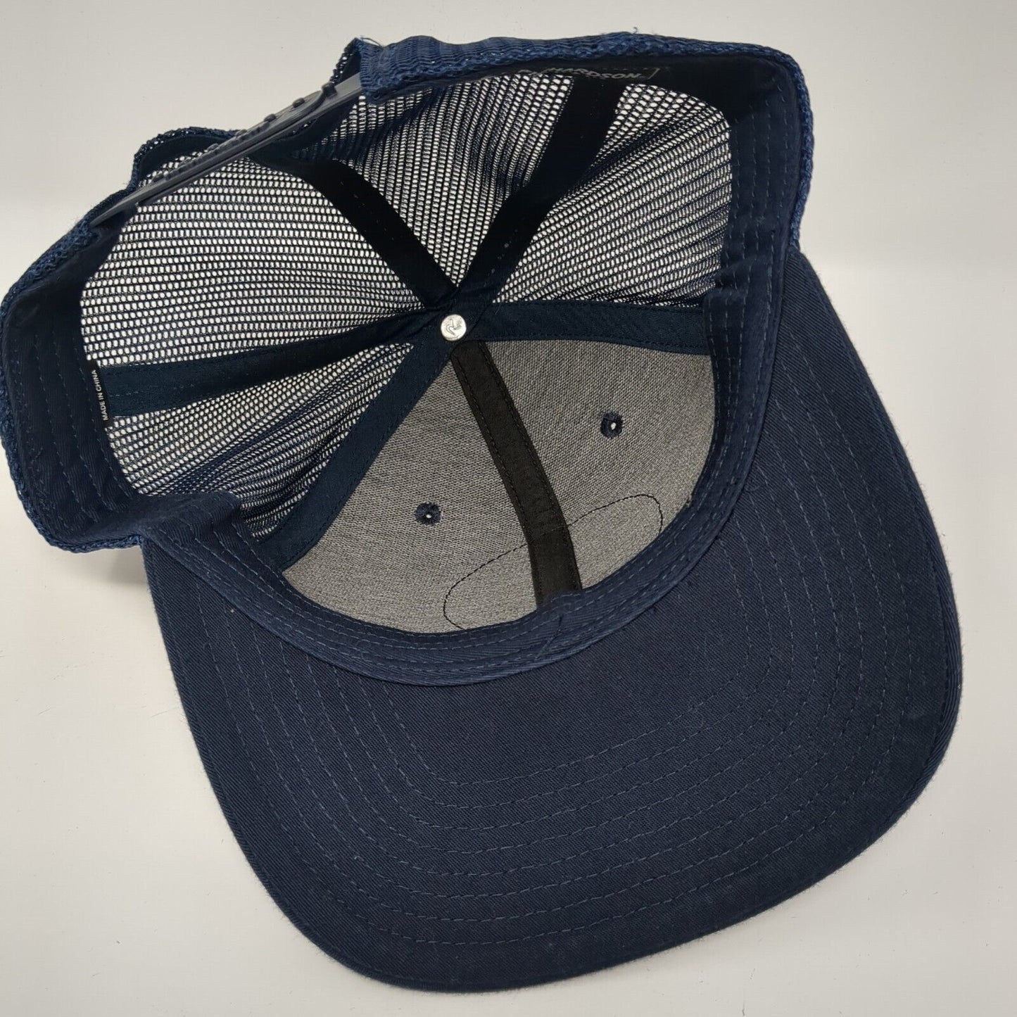 BB Boise Brewing Snapback Trucker Hat Blue OS Adjustable Mesh Back Richardson