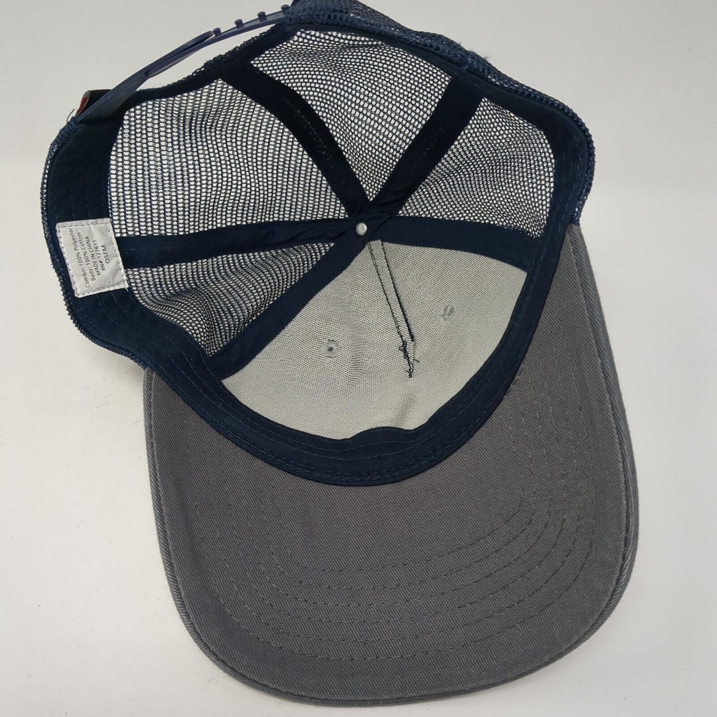 Tractor Supply Co Since 1938 Snapback Trucker Hat Blue OS Adjustable Mesh Back