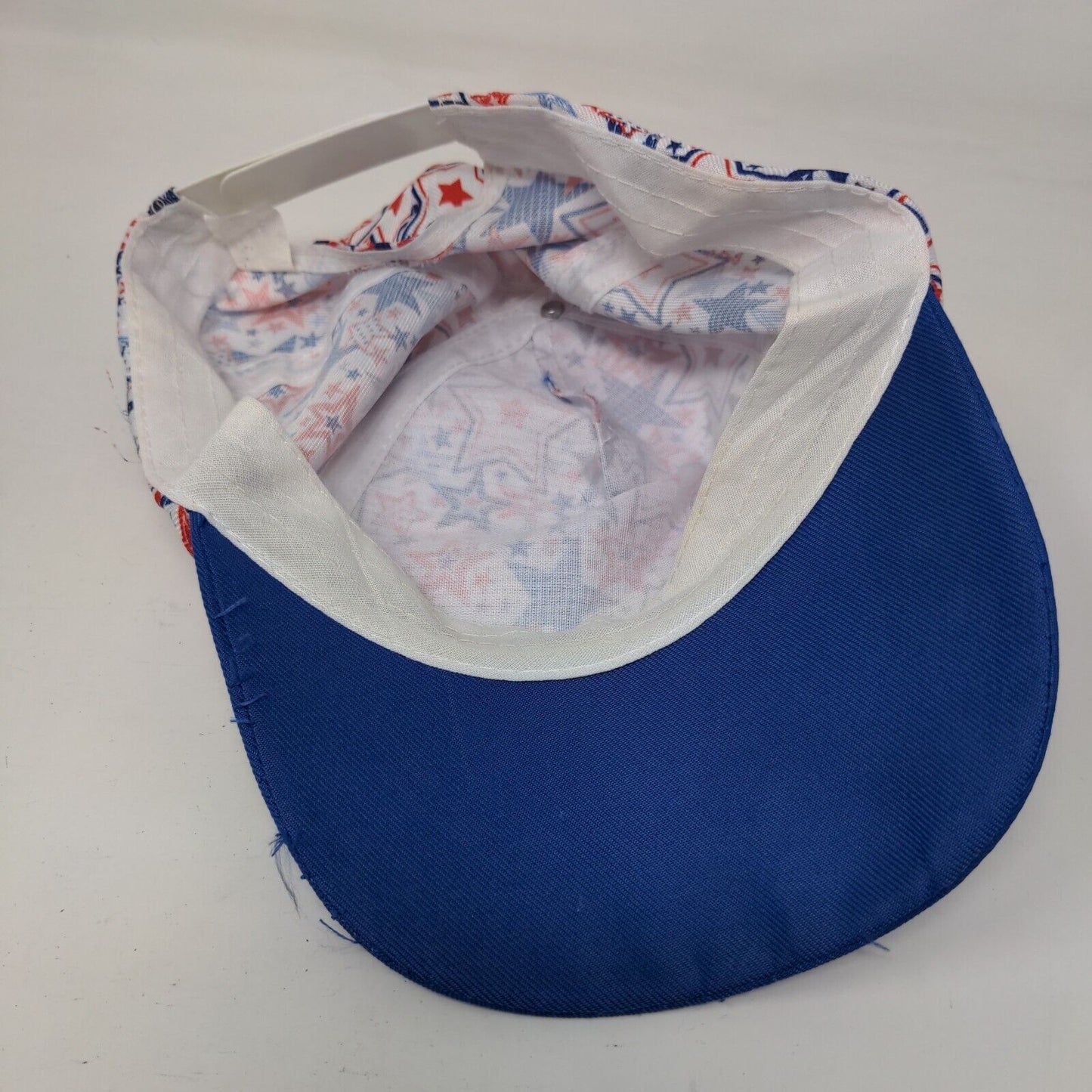 American Star Snapback Hat Multicolor OS Adjustable Patriotic 6 Panel Blank