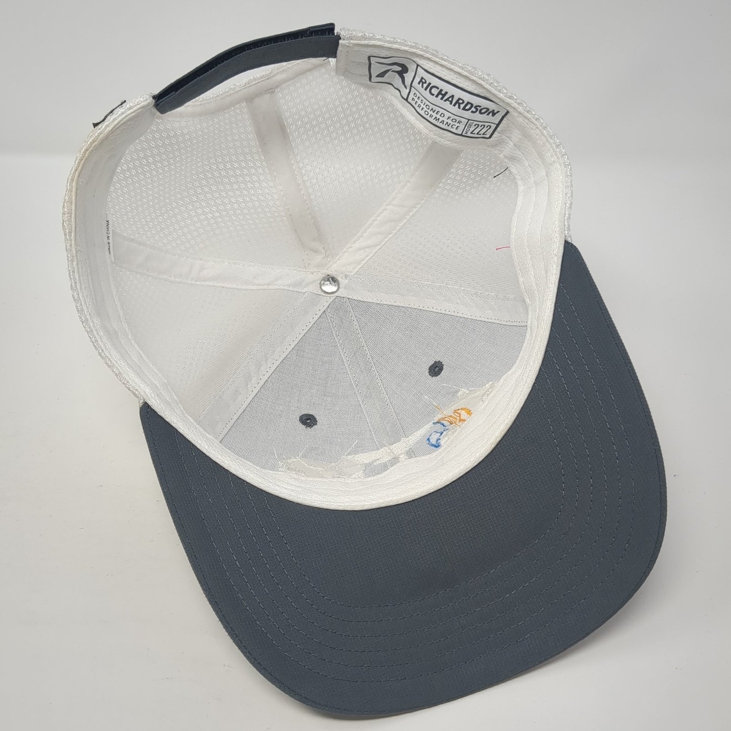 Point Roofing & Restoration Strapback Hat Gray One Size Adjustable