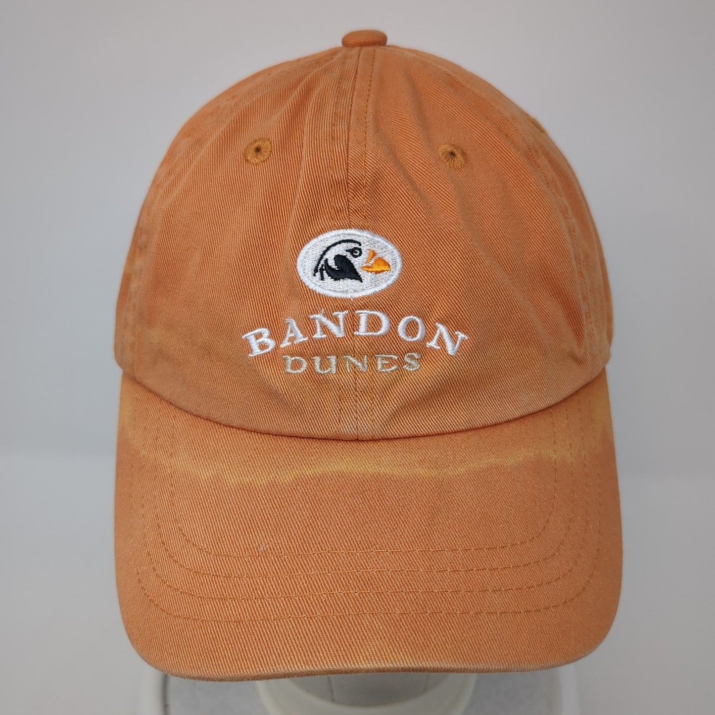 Brandon Dunes Slideback Baseball Cap Orange OS Adjustable Embroidered Imperial
