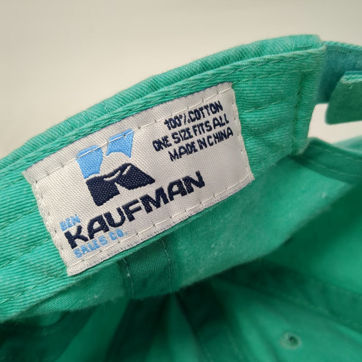 Ben Kaufman Baseball Cap Blue One Size Ft Myers Beach Florida Strapback Hat