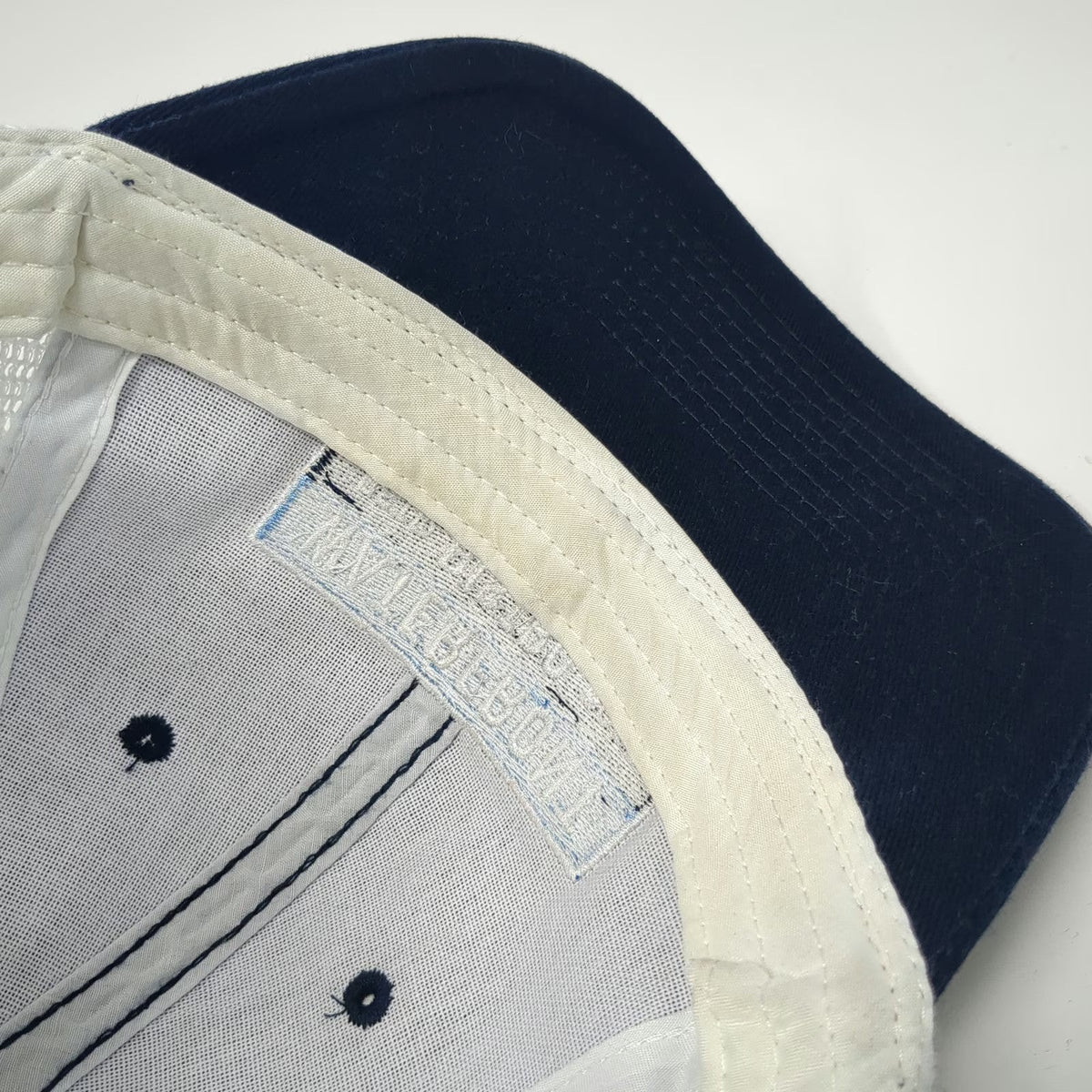 Port & Company Trucker Hat Blue One Size Waterfront Bistro Patch Mesh Snapback