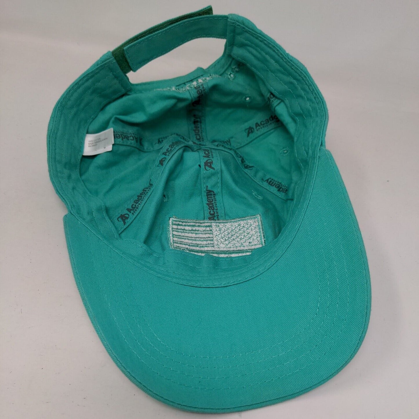 American Flag Strapback Hat Bluish-Green One Size Academy Sports Outdoors
