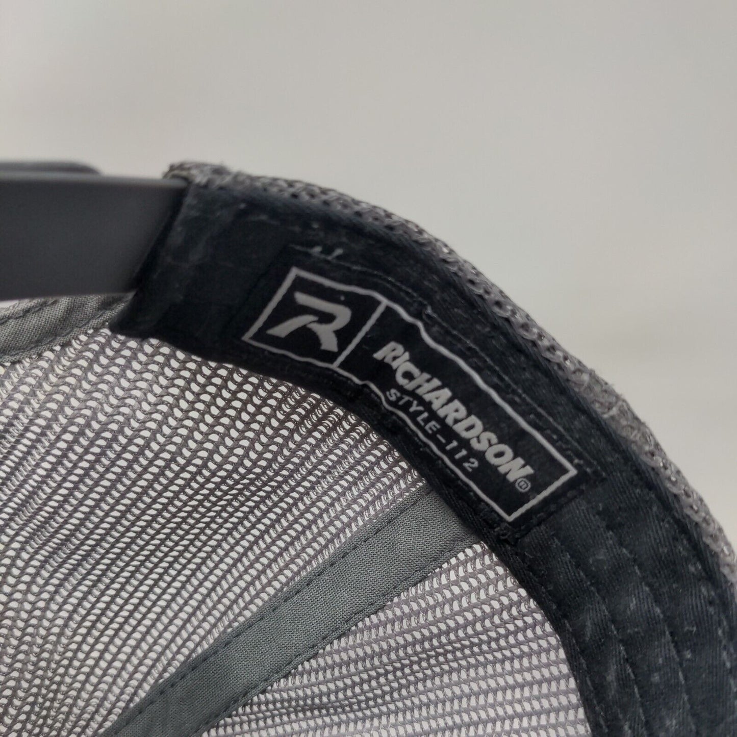 Fusion Snapback Mesh Back Trucker Hat Black One Size Richardson