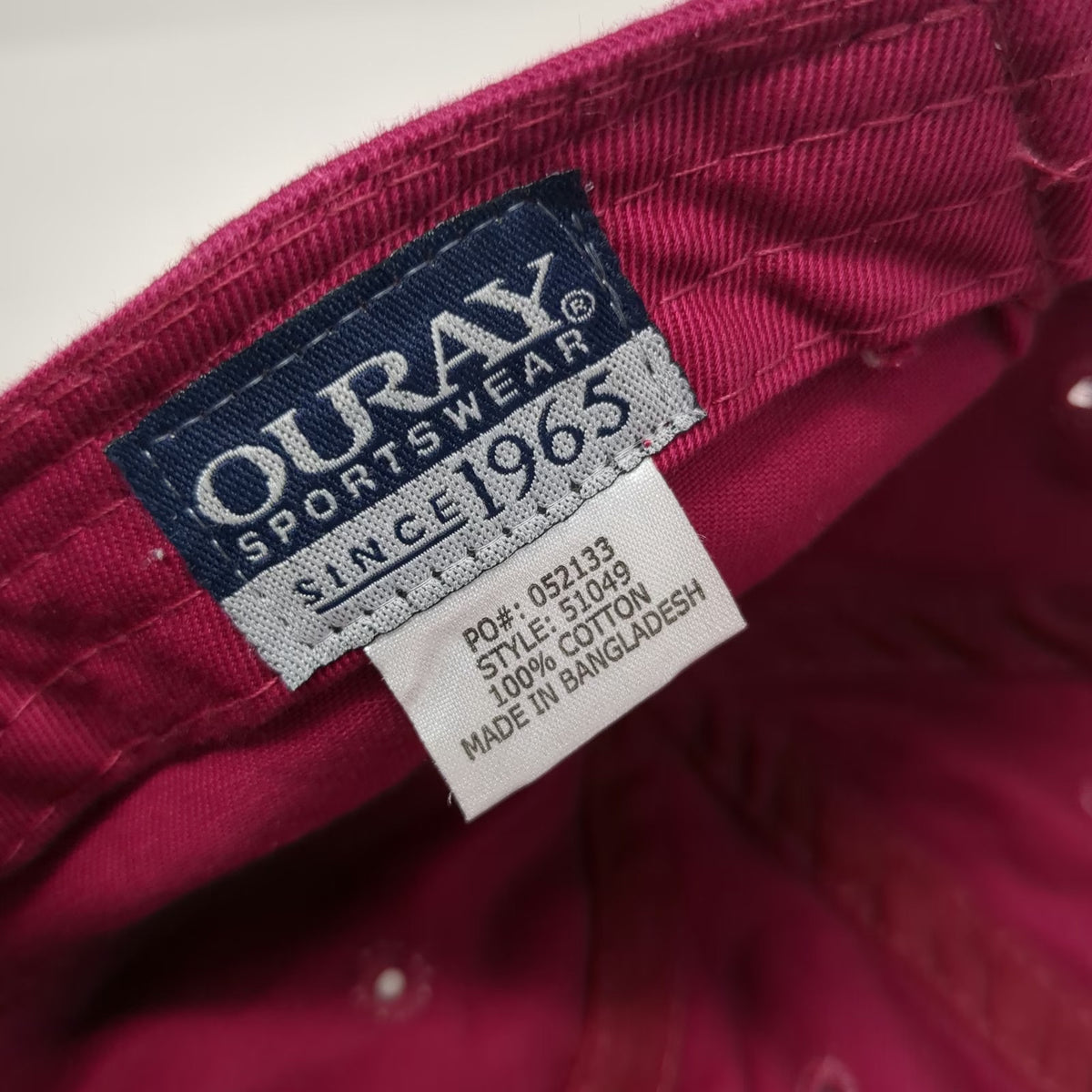 Ouray Sportswear Blue Angels Pink Baseball Cap One Size Hat Strapback Cotton