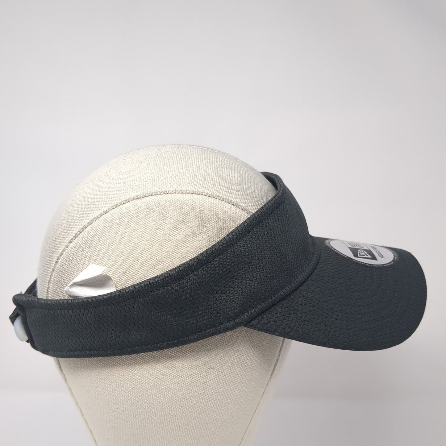 Stewart Strapback Visor Hat Gray One Size Adjustable Embroidered New Era