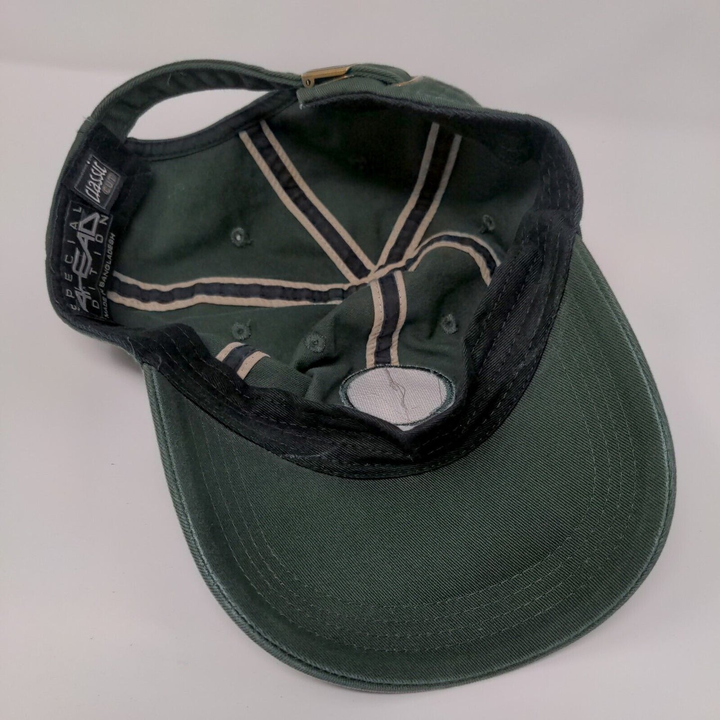 Beat The Boss Slideback Hat Green OSFA Classic Cut Eldorado Resort Casino