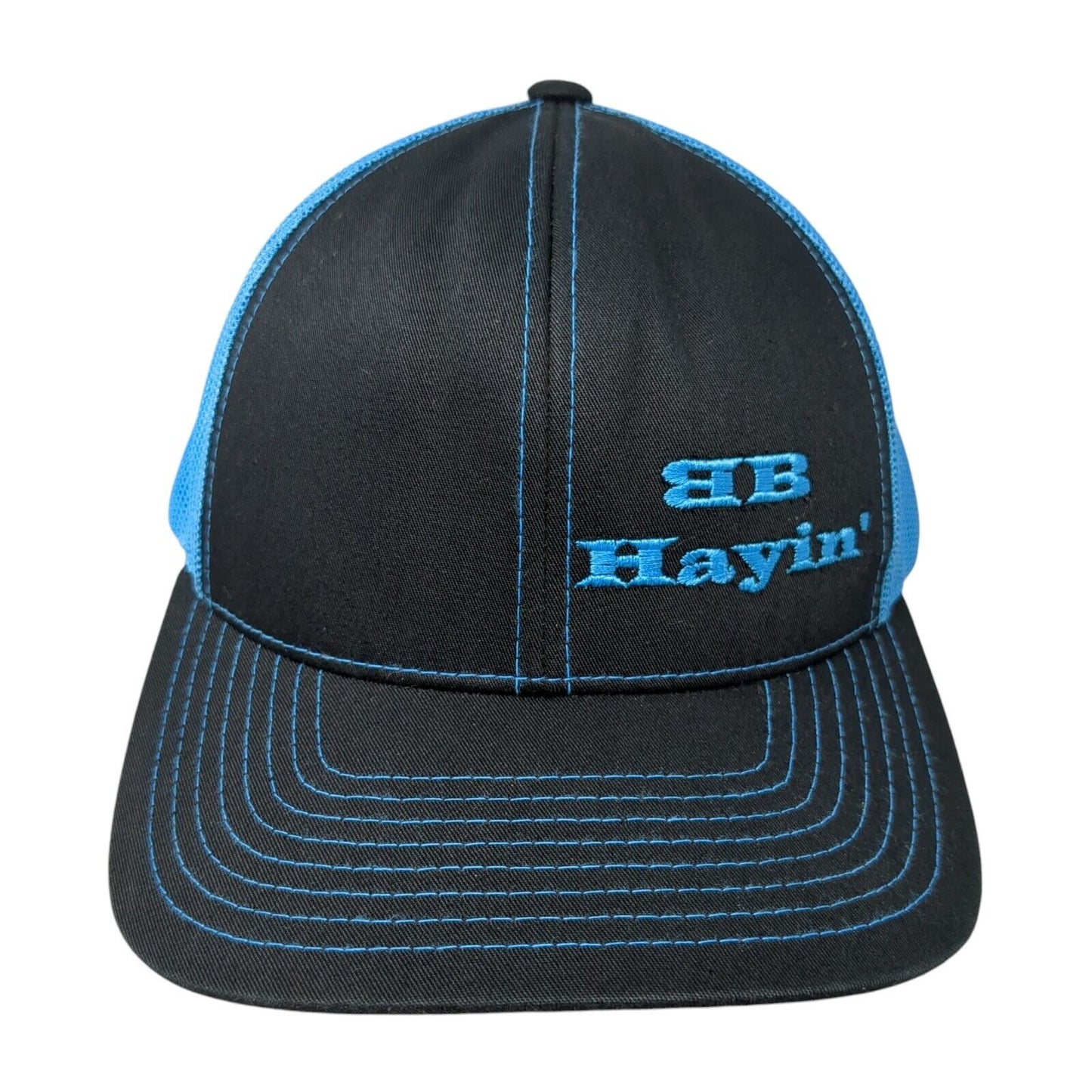 BB Hayin' Snapback Trucker Hat Multi OS Adjustable Mesh Back Pacific Headwear