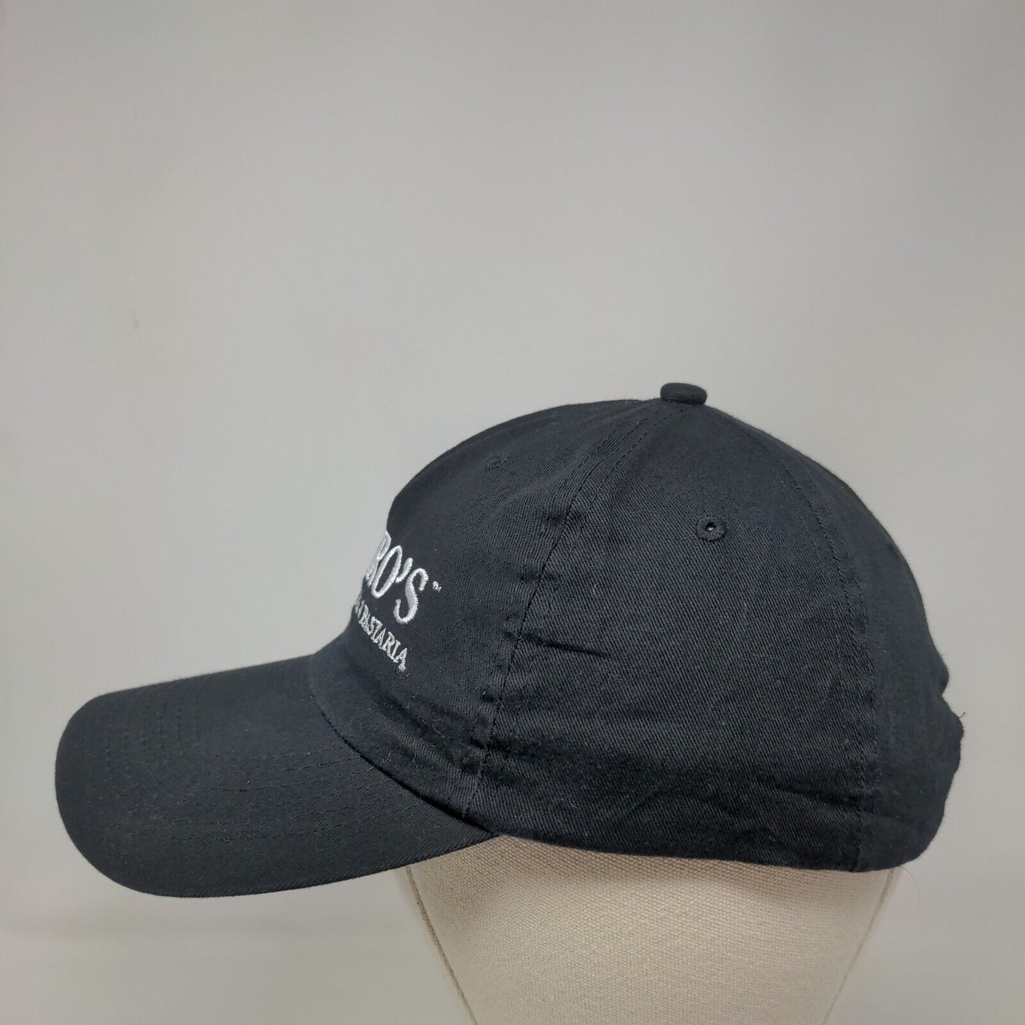 Bavaro's Pizza Napoletana & Pastaria Strapback Hat Black OSFA 6 Panel Hit Wear