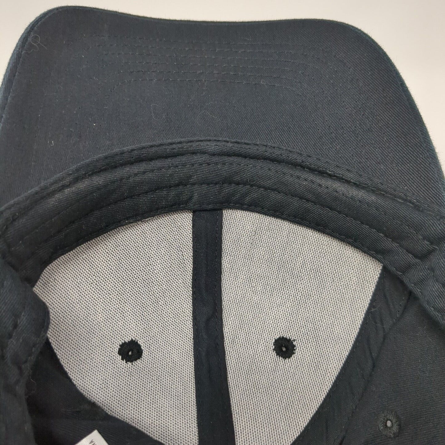 Chipotle Strapback Hat Black One Size Adjustable Loomstate 6 Panel