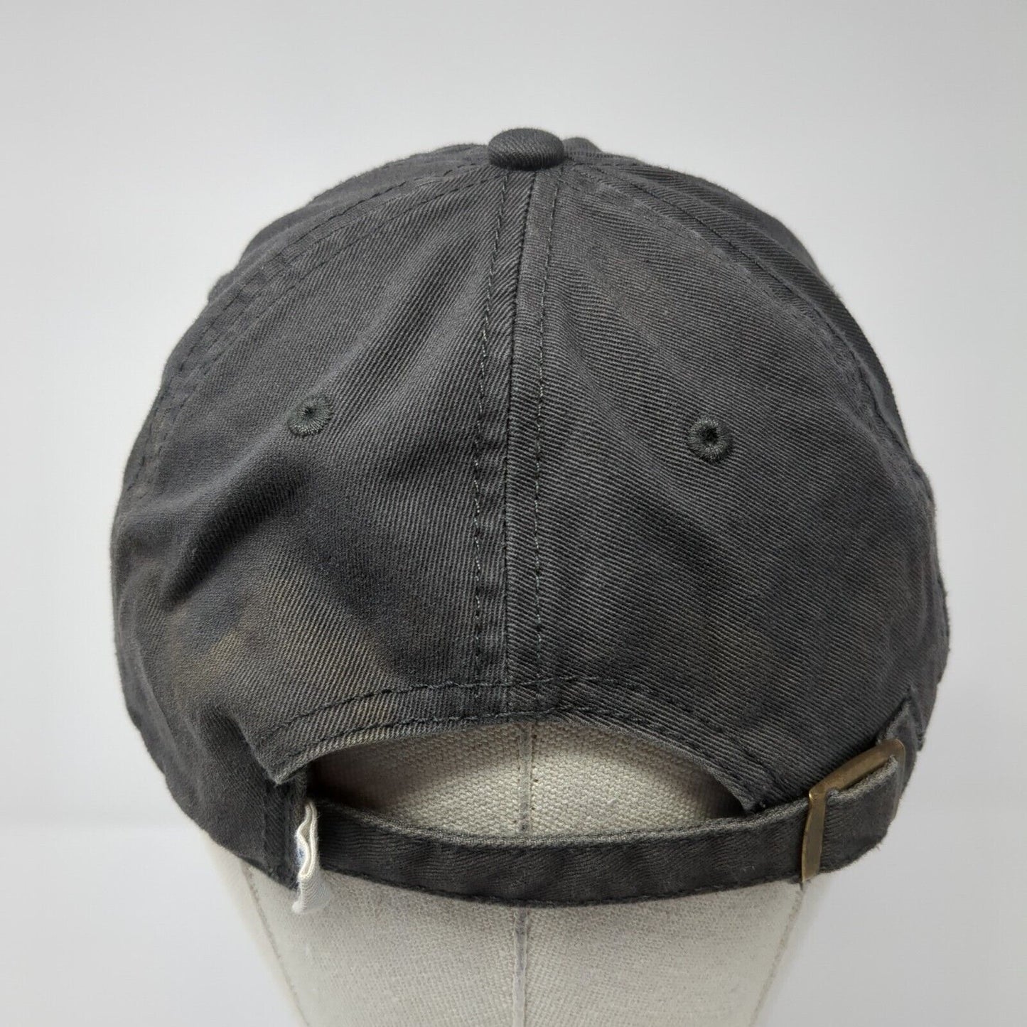 Papa Bear Slideback Hat Gray One Size Adjustable 6 Panel Life Is Good