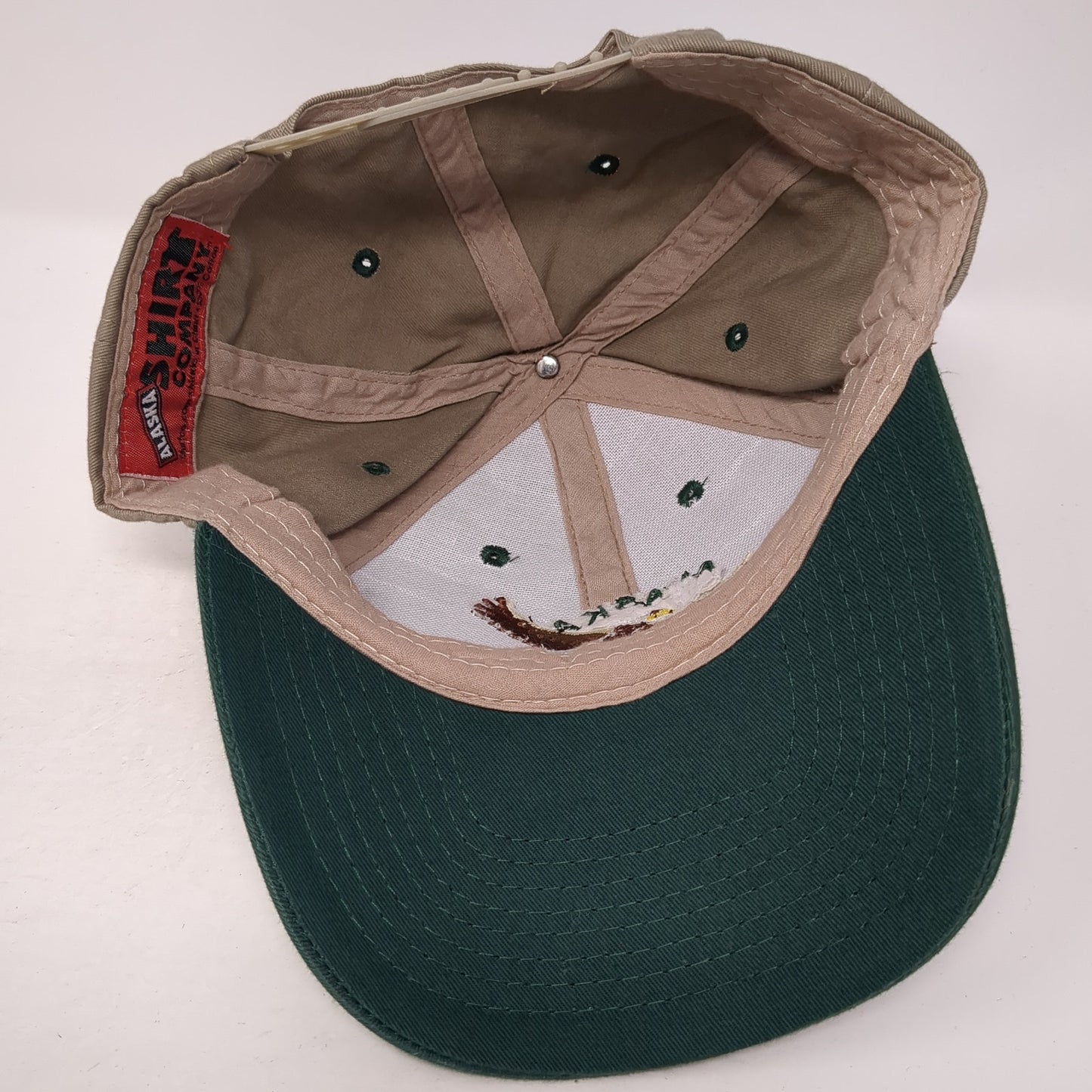 Alaska Bald Eagle Snapback Hat Multi One Size Embroidered Colorblock