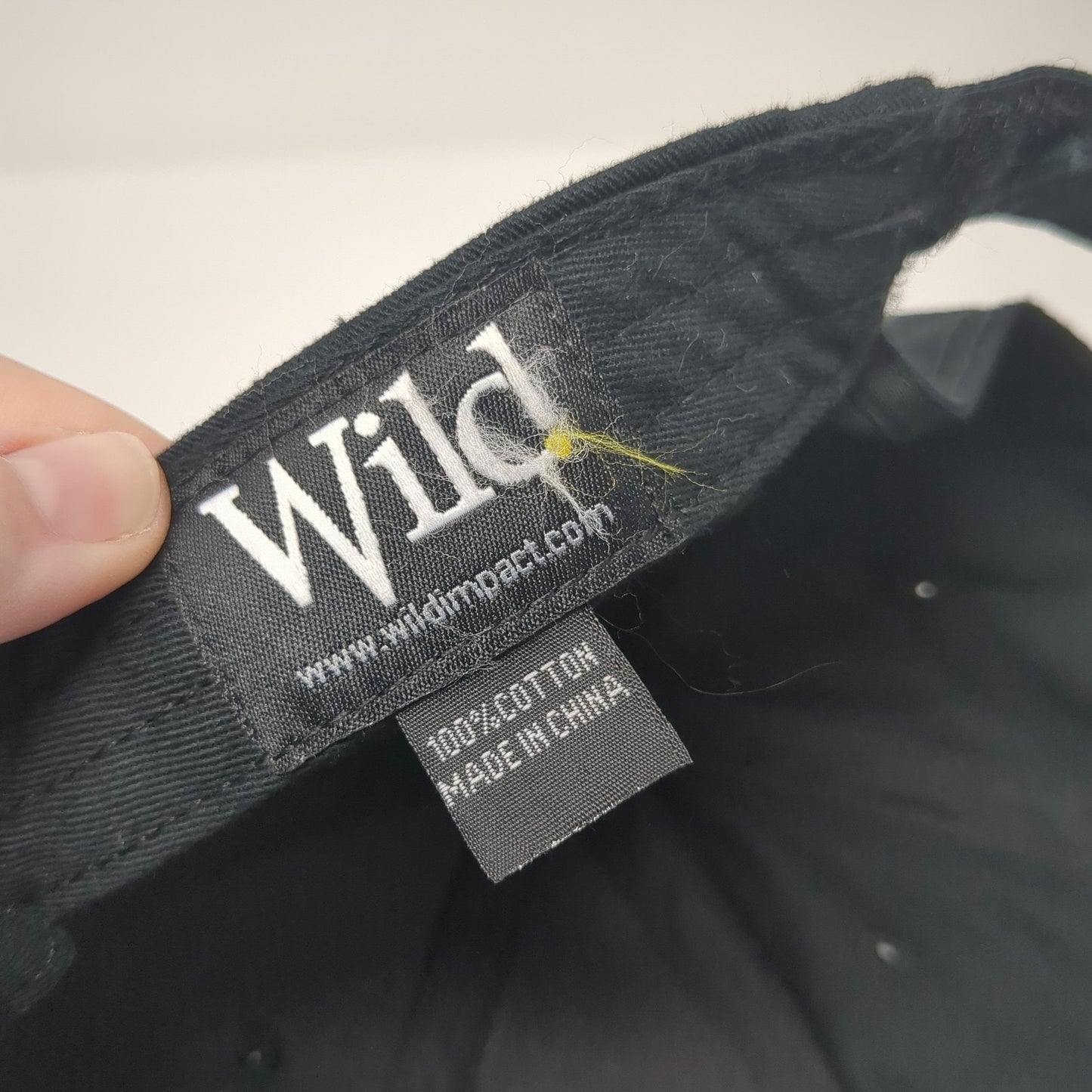 100th Anniversary Snap-On Baseball Cap Black OS Adjustable Embroidered Wild