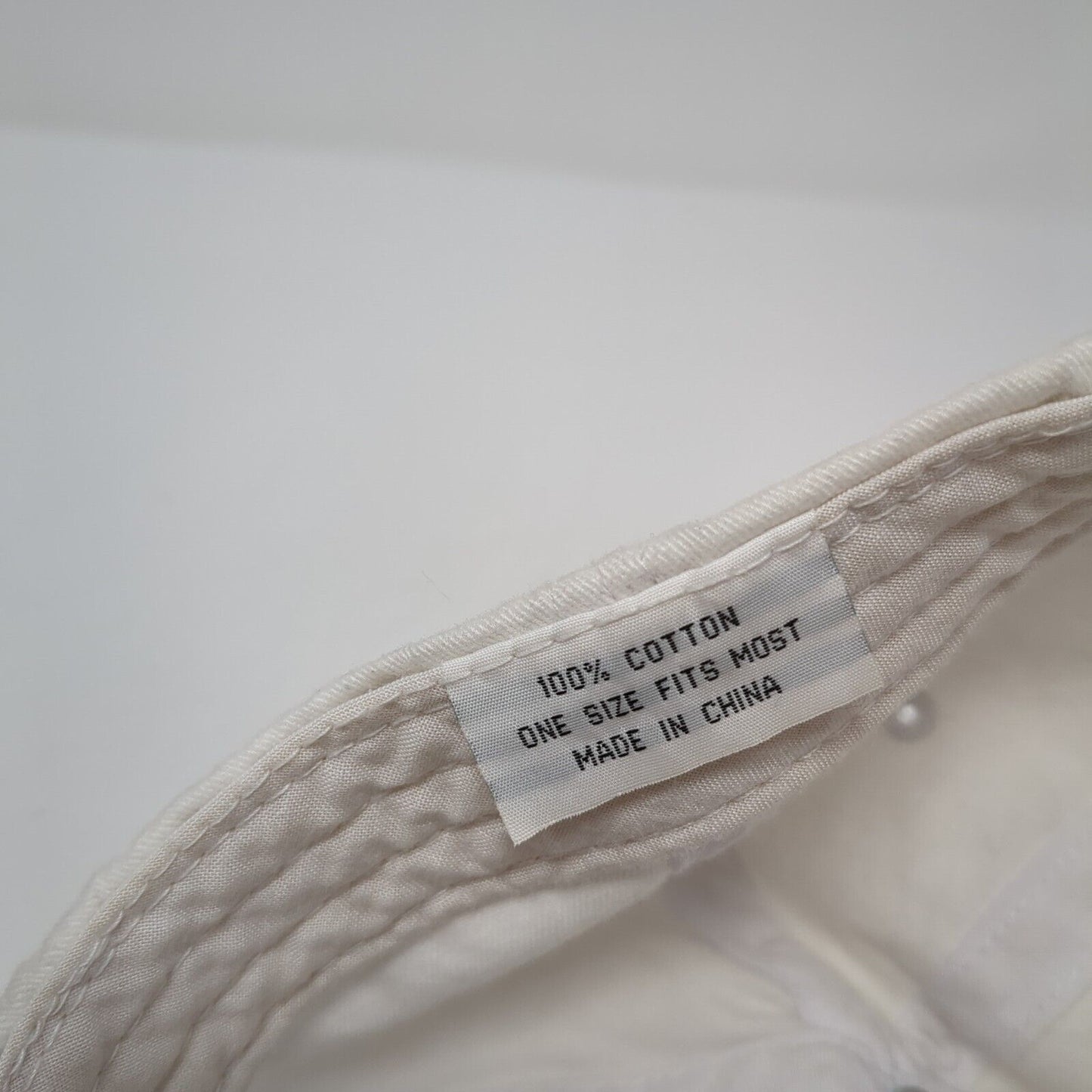 World Children's Day November 20, 2003 Slideback Hat White OS Adjustable Cotton