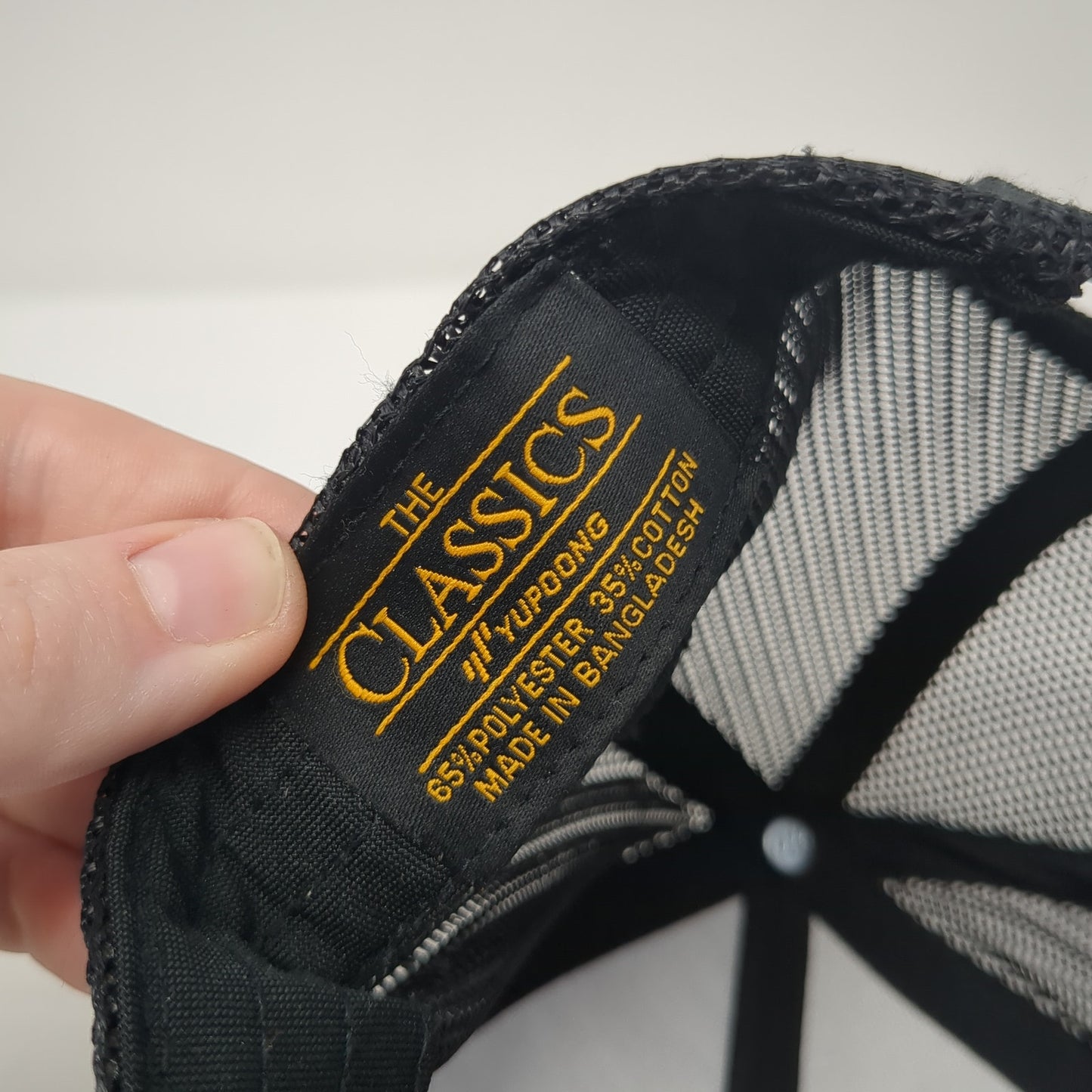WM Western Mountain Est 1972 Snapback Trucker Hat Black OS Mesh Back Yupoong