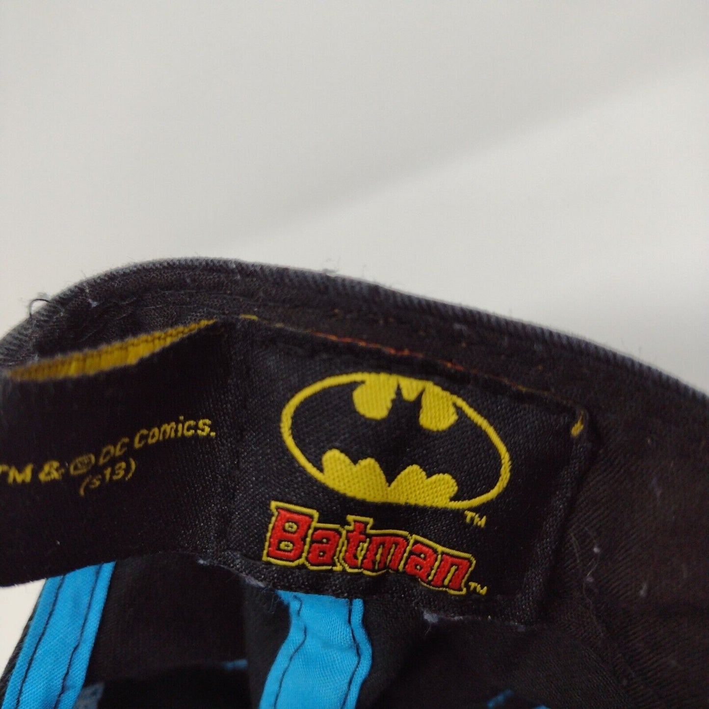 Batman Snapback Hat Multicolor OSFA Adjustable Embroidered DC Comics