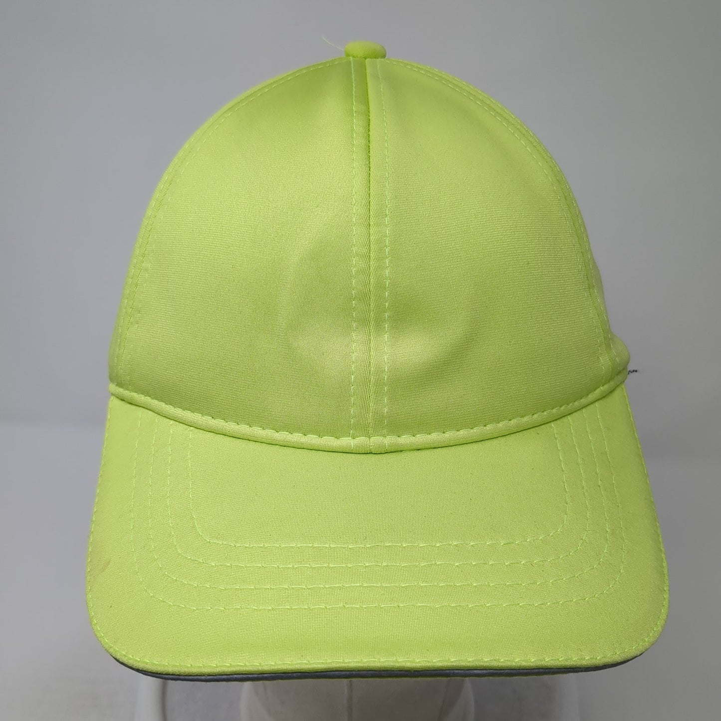 Unbranded Strapback Hat Green One Size Adjustable Solid Blank Outdoor