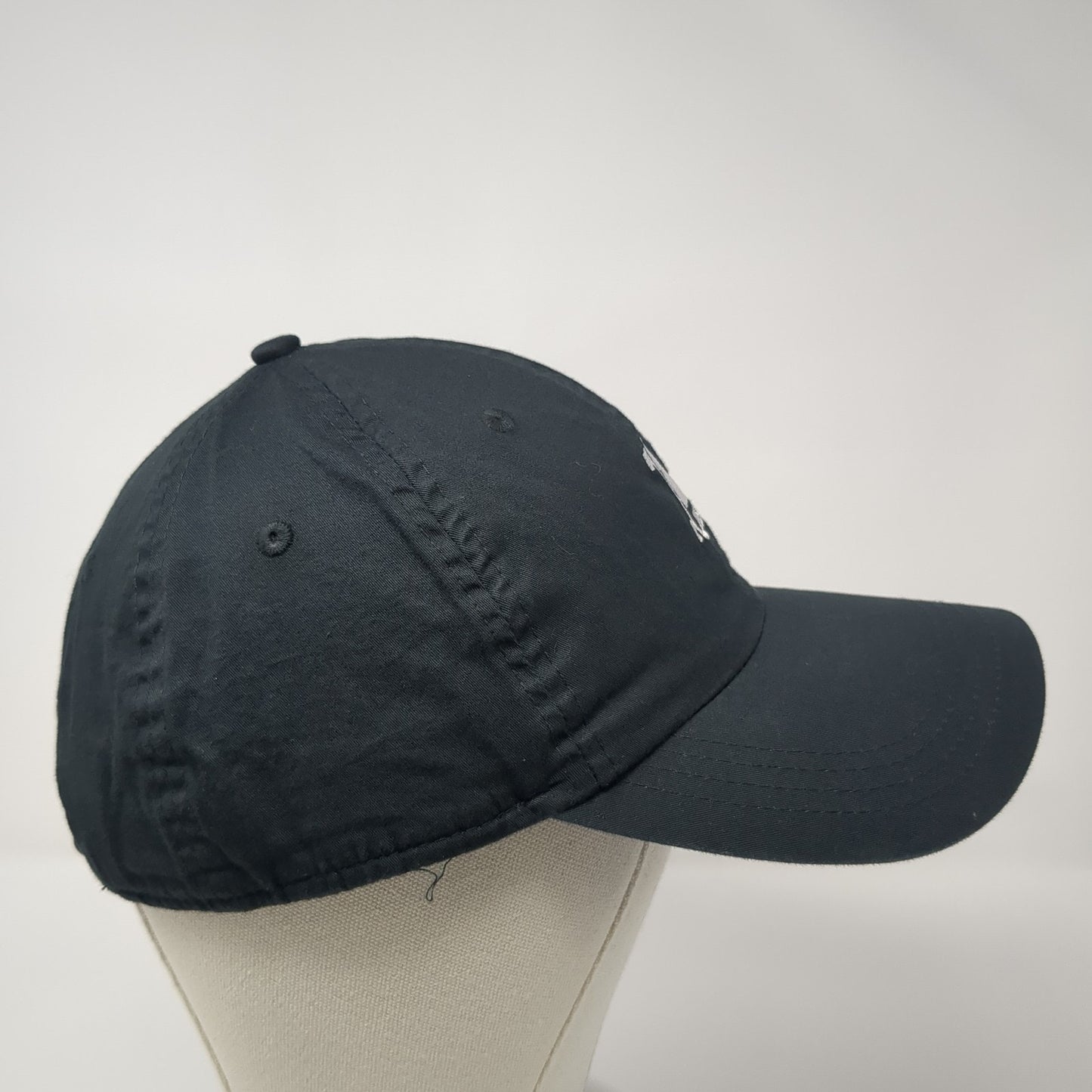 Idaho Club Strapback Hat Black One Size Classic Fit Embroidered Ahead