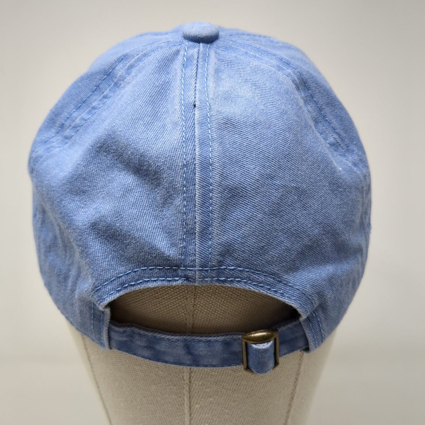 Crescent Moon Slideback Hat Blue One Size Adjustable David And Young