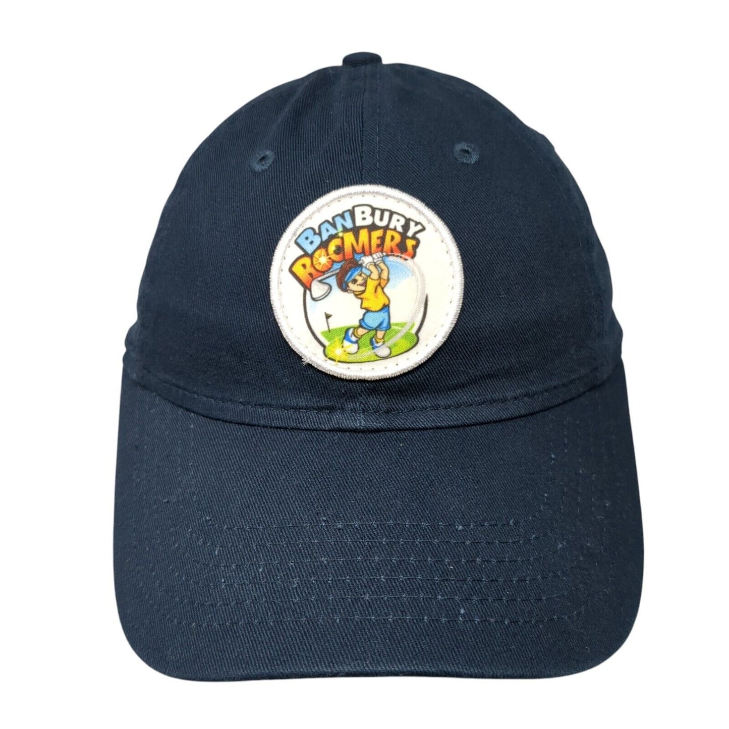 BanBury Boomers Slideback Hat Blue One Size Adjustable Embroidered Legendary