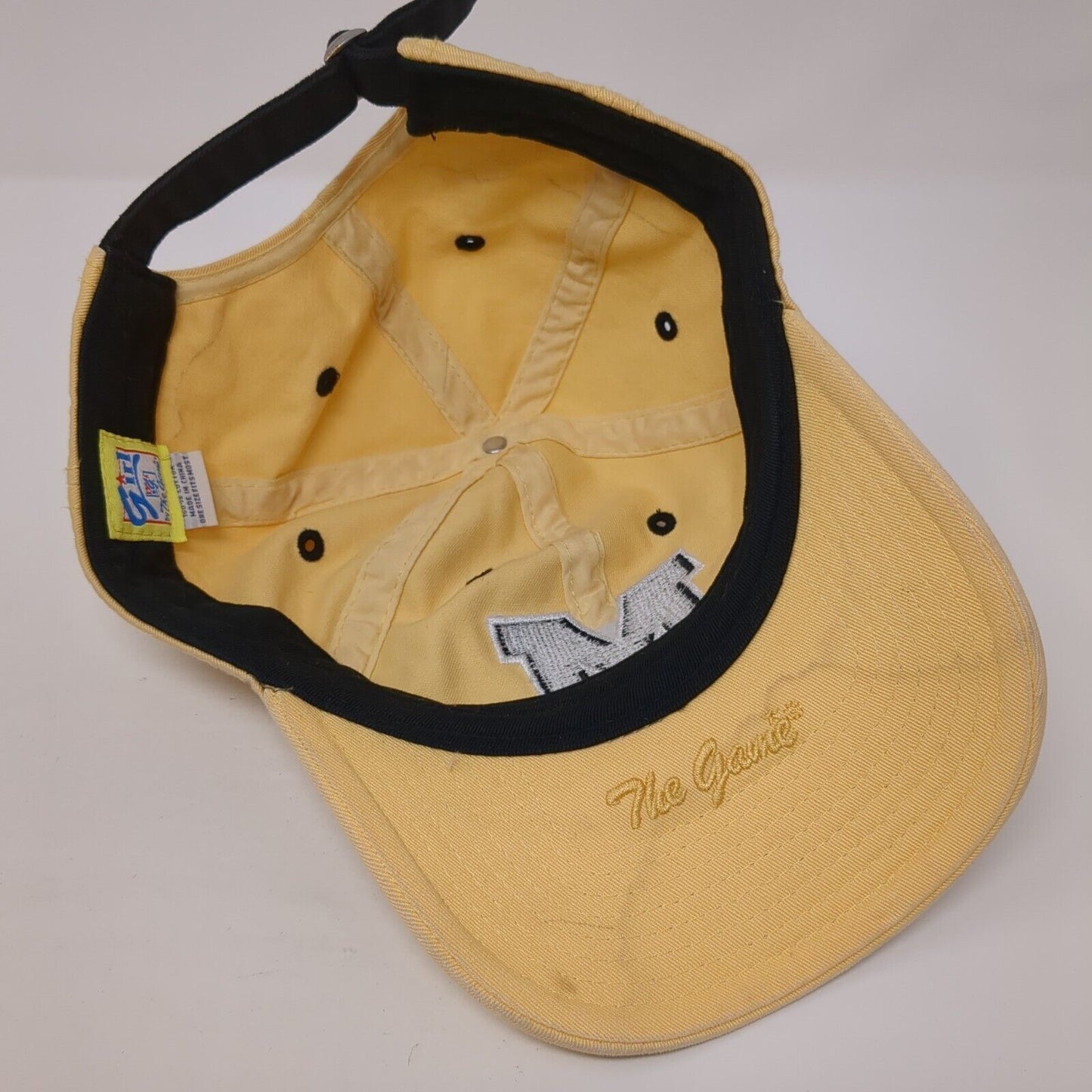 Missouri Tigers Logo Sequin Slideback Hat Tan Girl One Size Adjustable
