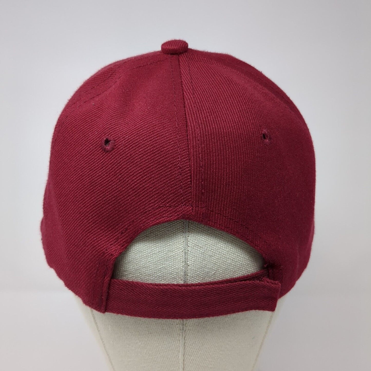 Bebo #aBEBOquesi Strapback Hat Red One Size Adjustable 6 Panel Polyester
