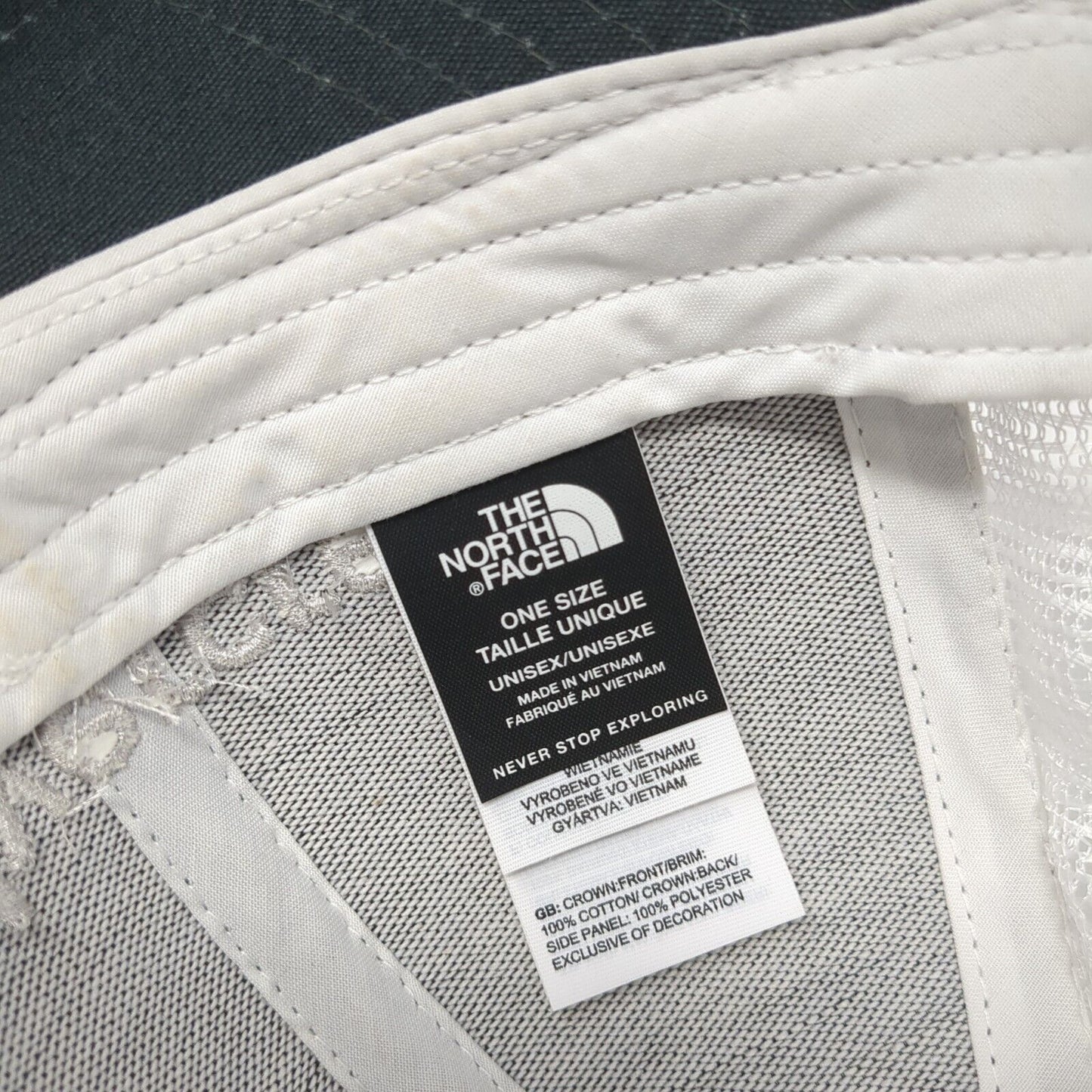 Silvercreek Realty Group Snapback Trucker Hat Gray One Size Mesh Back