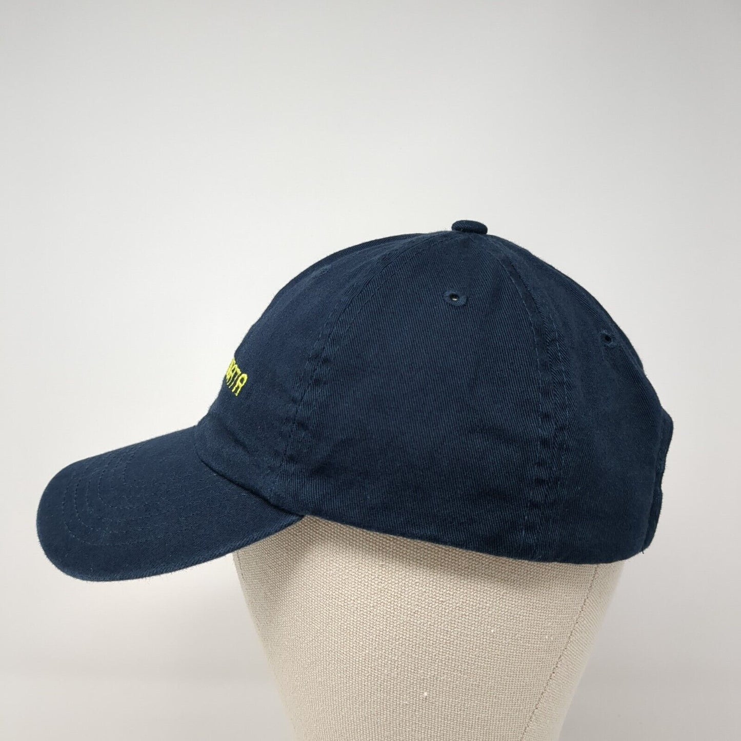 Medidata Slideback Hat Blue One Size Adjustable Embroidered 6 Panel Cotton