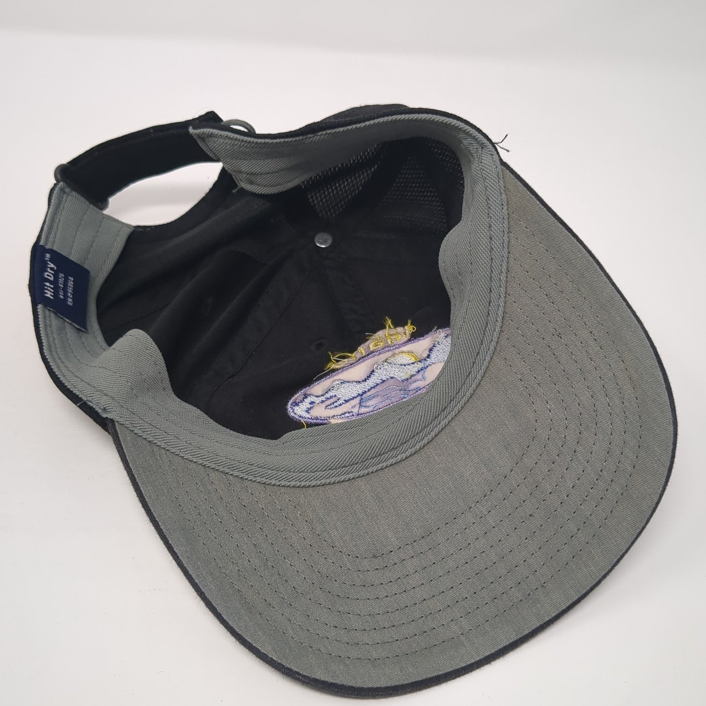 Idaho River Sports Strapback Hat Black One Size Adjustable Hit Dry