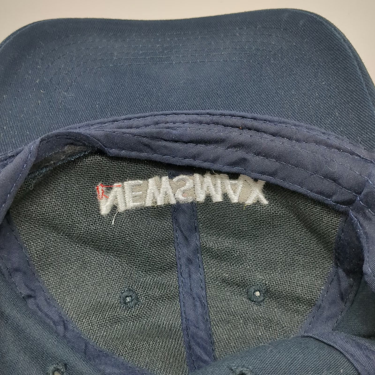 Newsmax Baseball Cap Blue One Size Adjustable Strapback Hat Embroidered Logo
