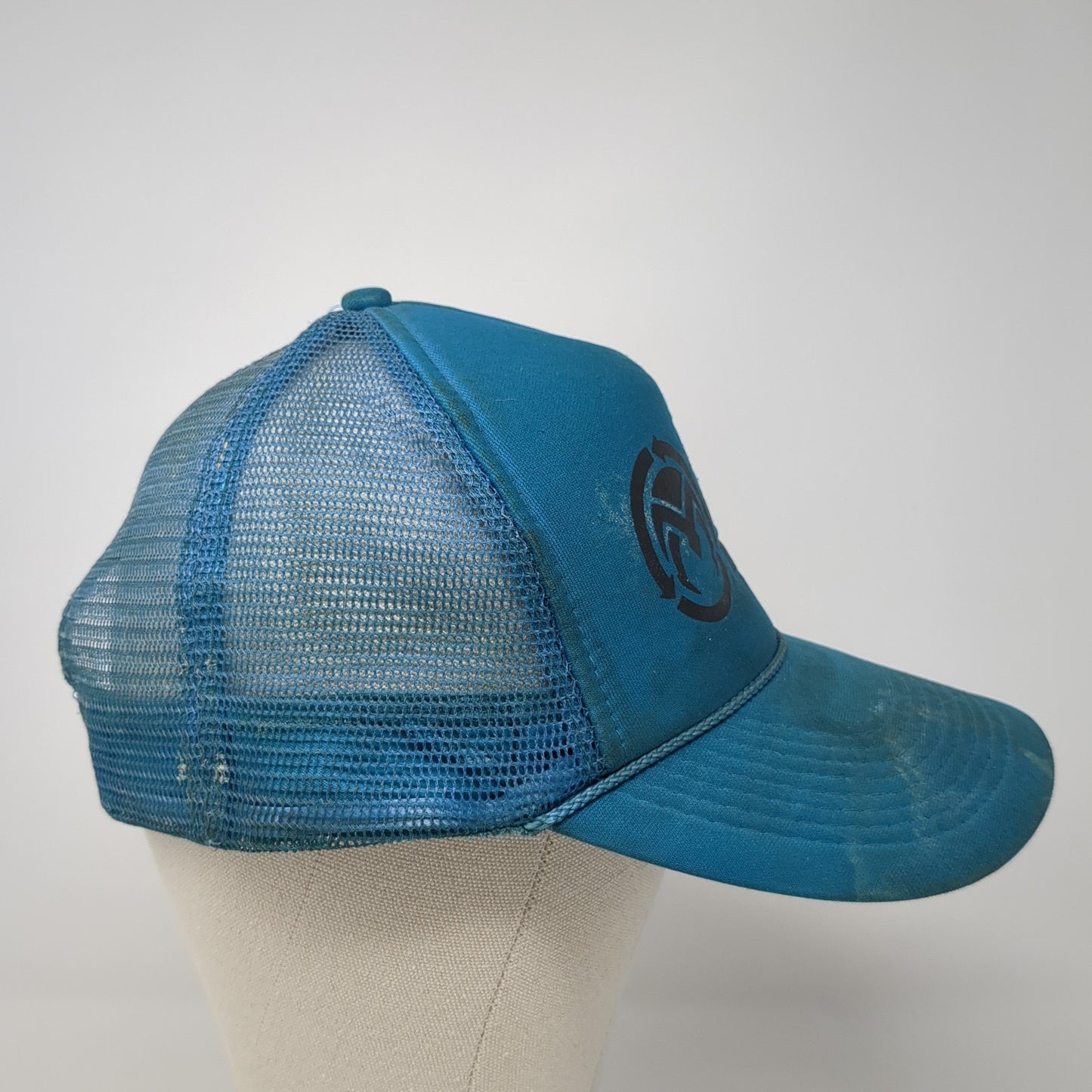 Be Ocean Minded Snapback Rope Trucker Hat Blue One Size Mesh Back Otto