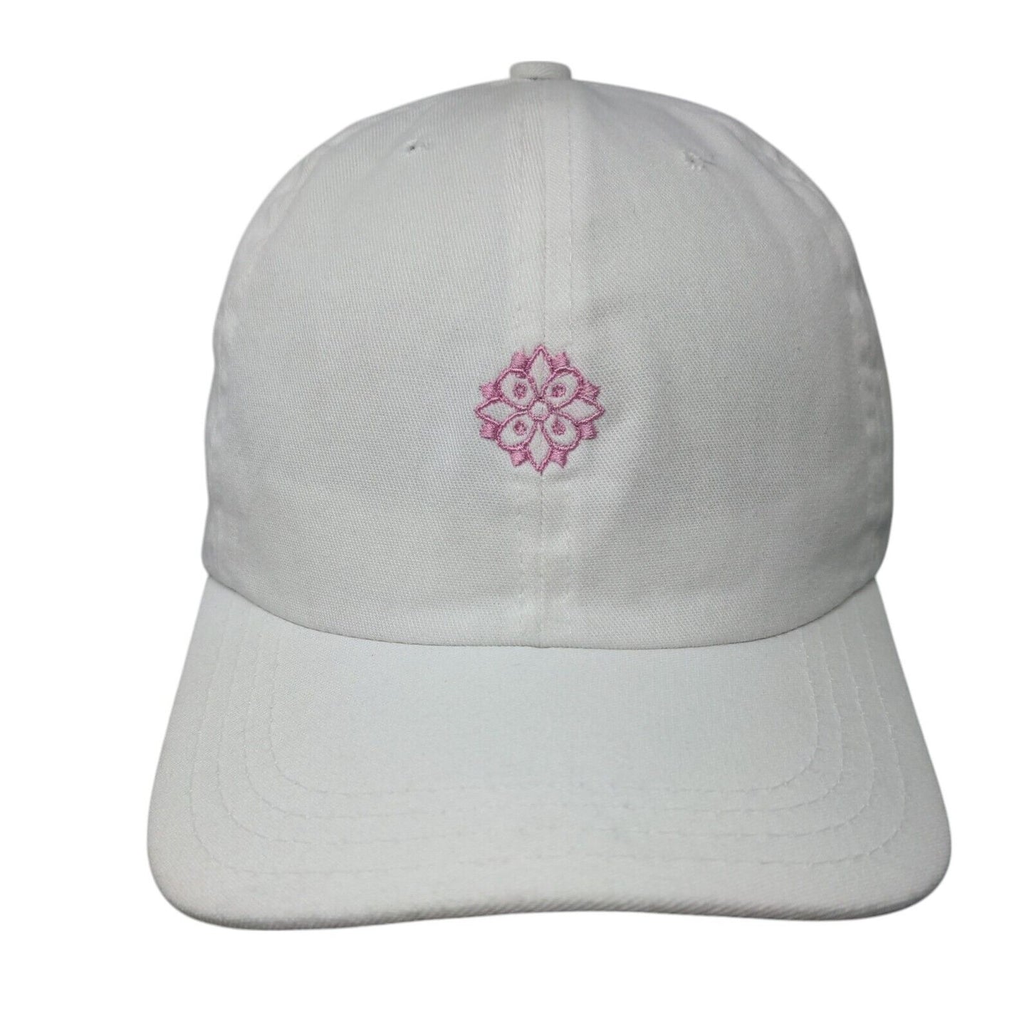 Excellence Playa Mujeres Mexico Strapback Hat White One Size Embroidered