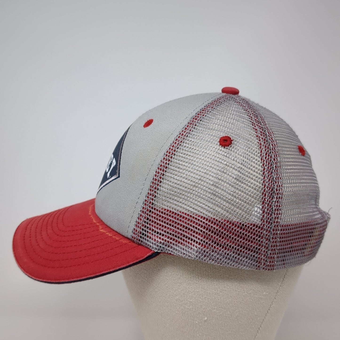 Muley 1988 Deer Patch Strapback Trucker Hat Multi One Size Mesh Back