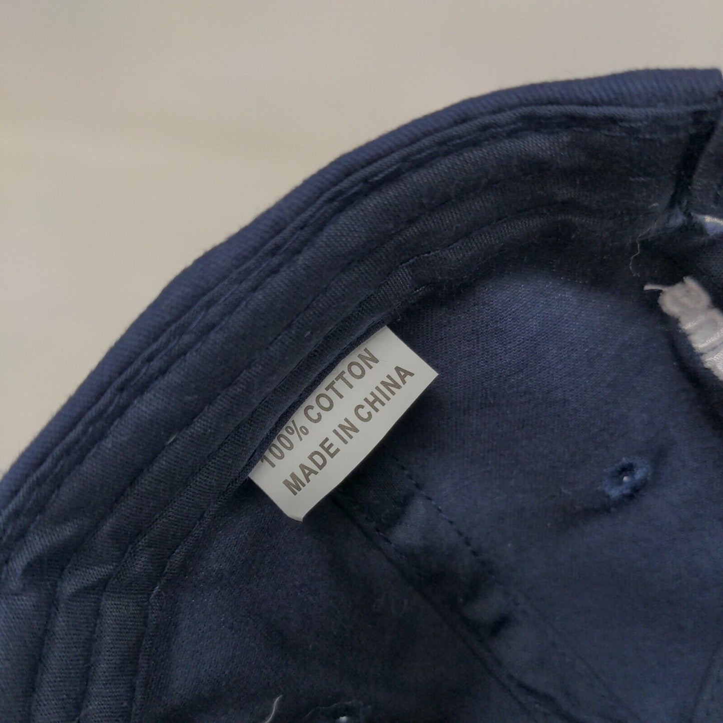 EXP Expedition Grade Strapback Hat Blue One Size Adjustable Embroidered Cotton