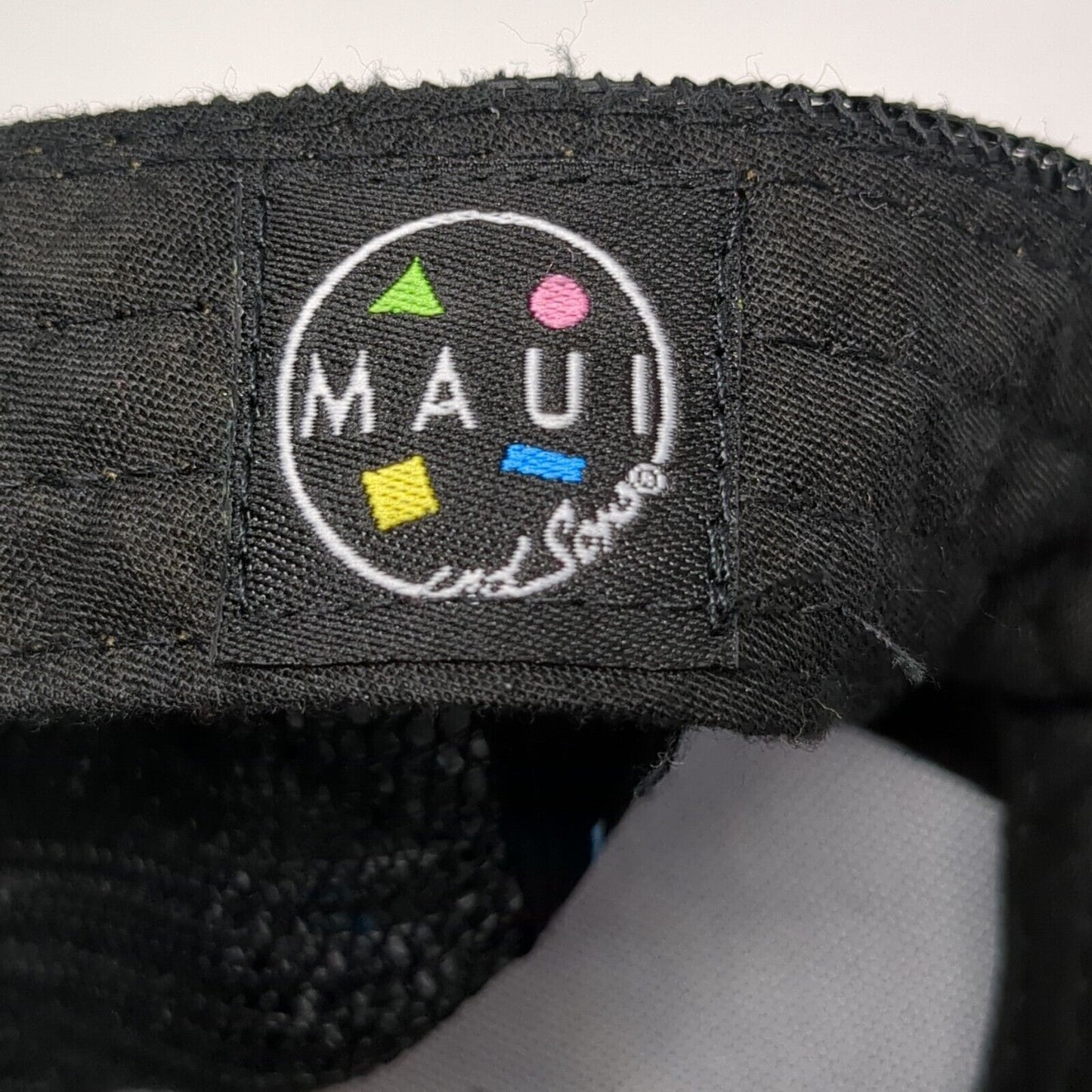 Maui And Sons Snapback Trucker Hat Multi One Size Mesh Back Tie Dye